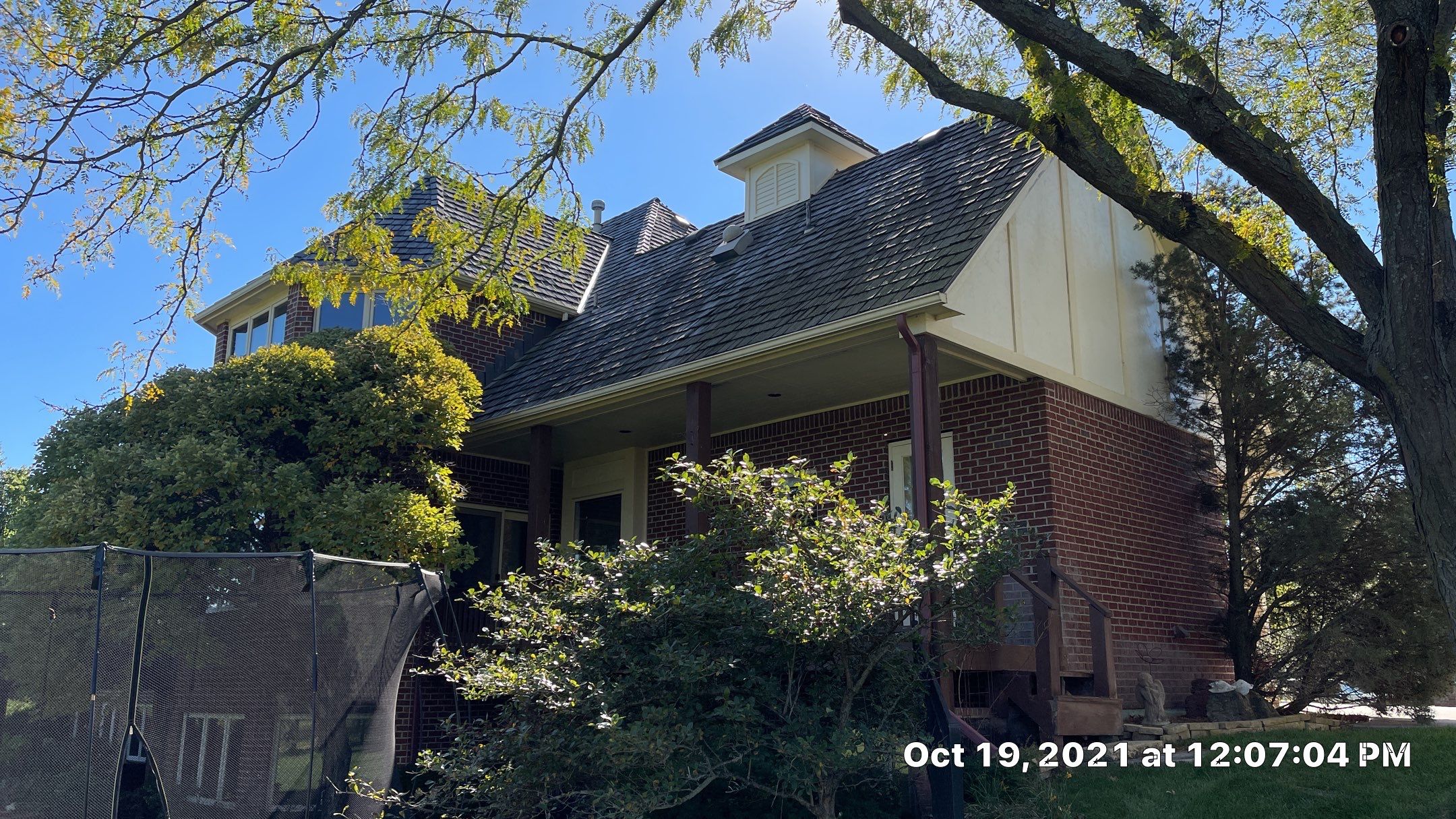 Residential Roofing Installation using DaVinci Bellaforte Slate in Slate Black by Eaton Roofing 