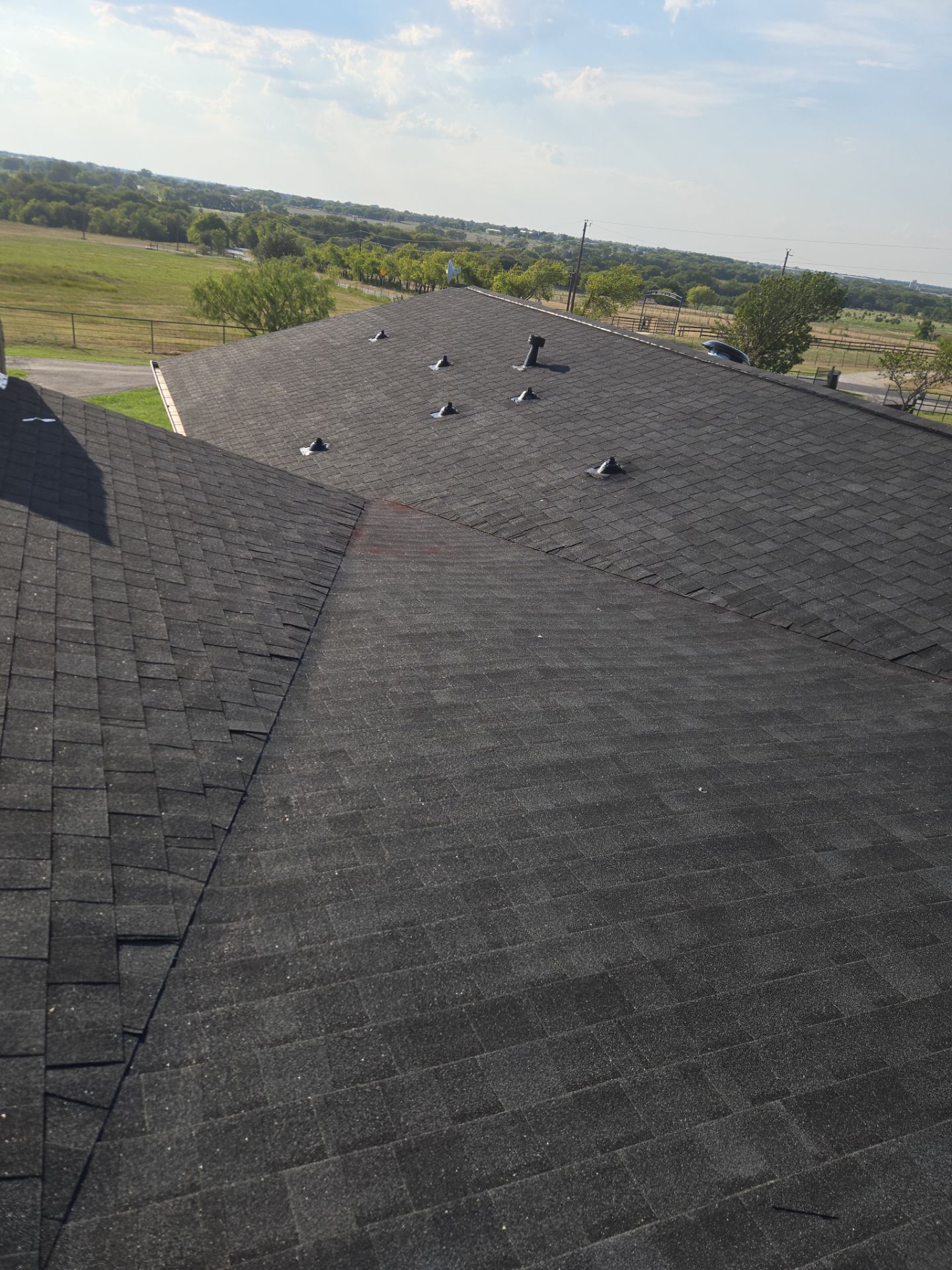 Project in Justin by Lonestar Roofing and Restoration LLC.