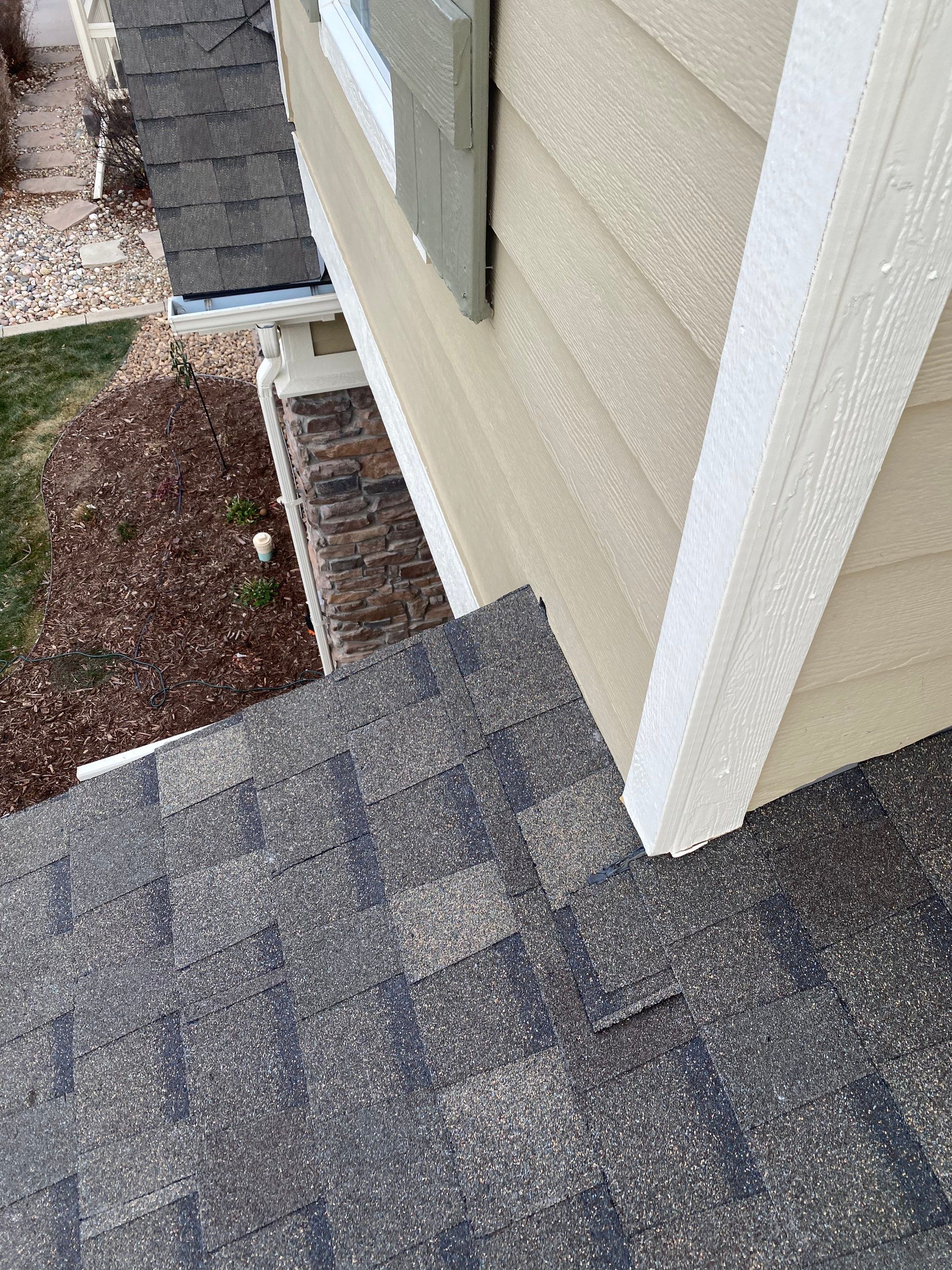 Resdiental Hail Damage Roof Replacement using Atlas Pinnacle Class 4 Impact Resistant "Weathered Wood" color by Black Belt Roofing