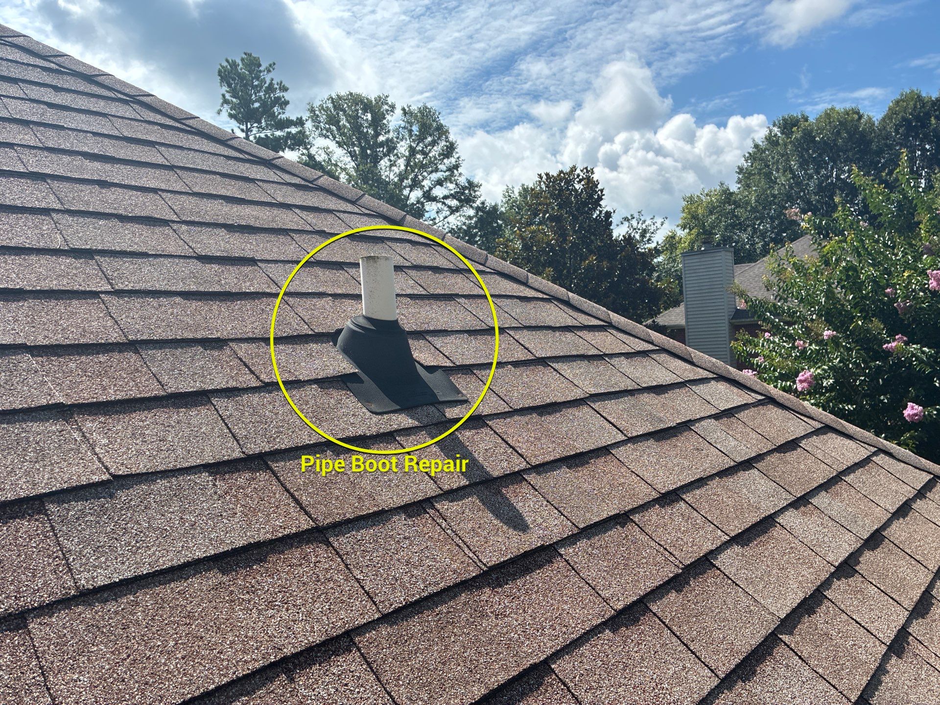 Pipe Boots and Chimney Cap Replacement in Montevallo by The Roofing Dudes