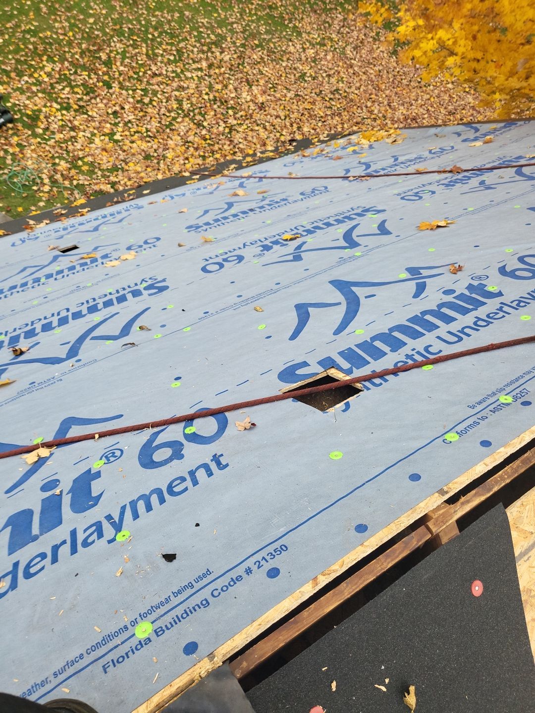 Atlas Pinnacle, Color: Weathered Wood, Drip Edge: Color: Royal Brown by Eagle Eye Roofing