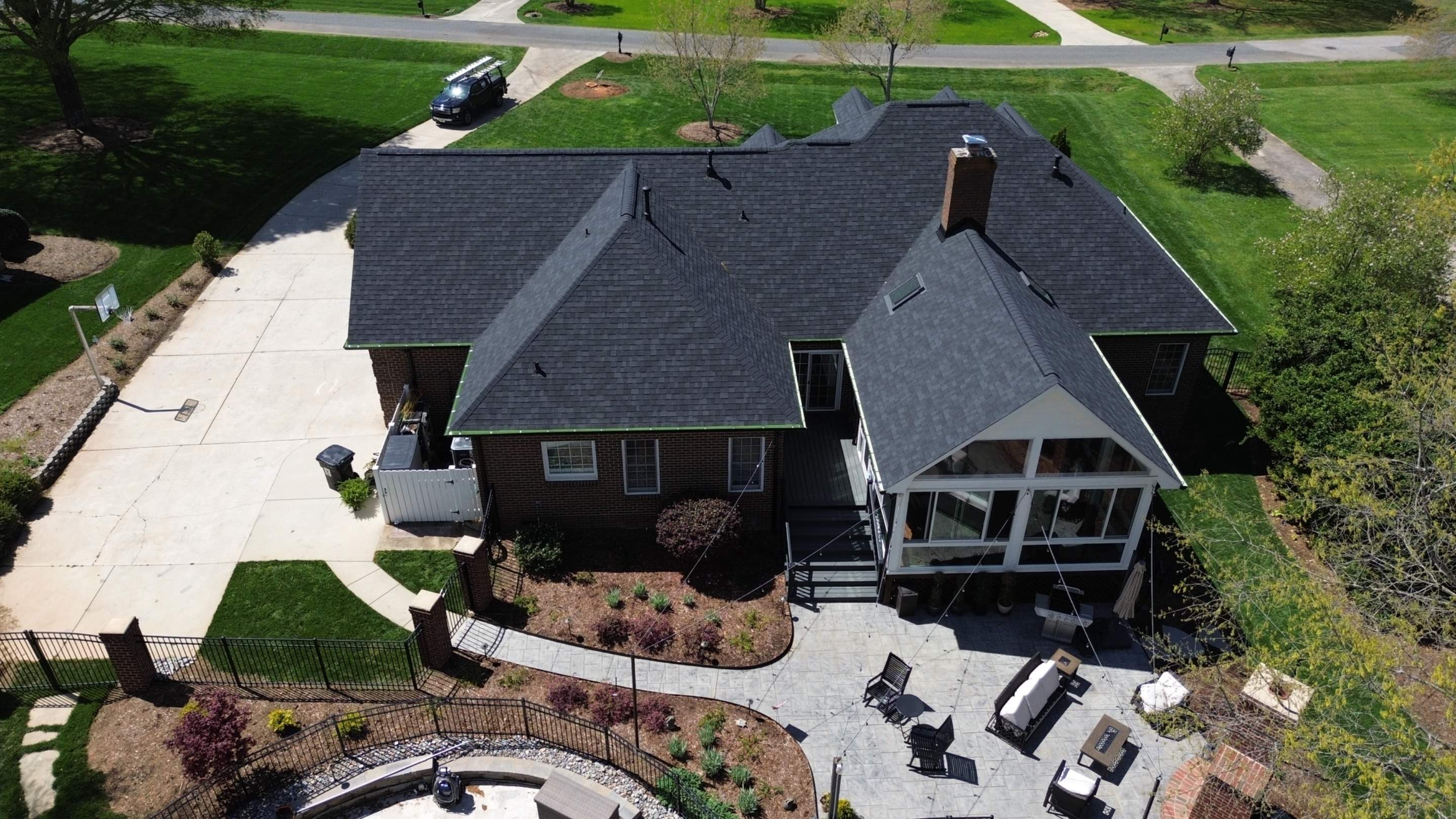 Matthews, North Carolina - Residential Roofing Installation Featuring Owens Corning Duration Shingles by Merritt Roofing LLC