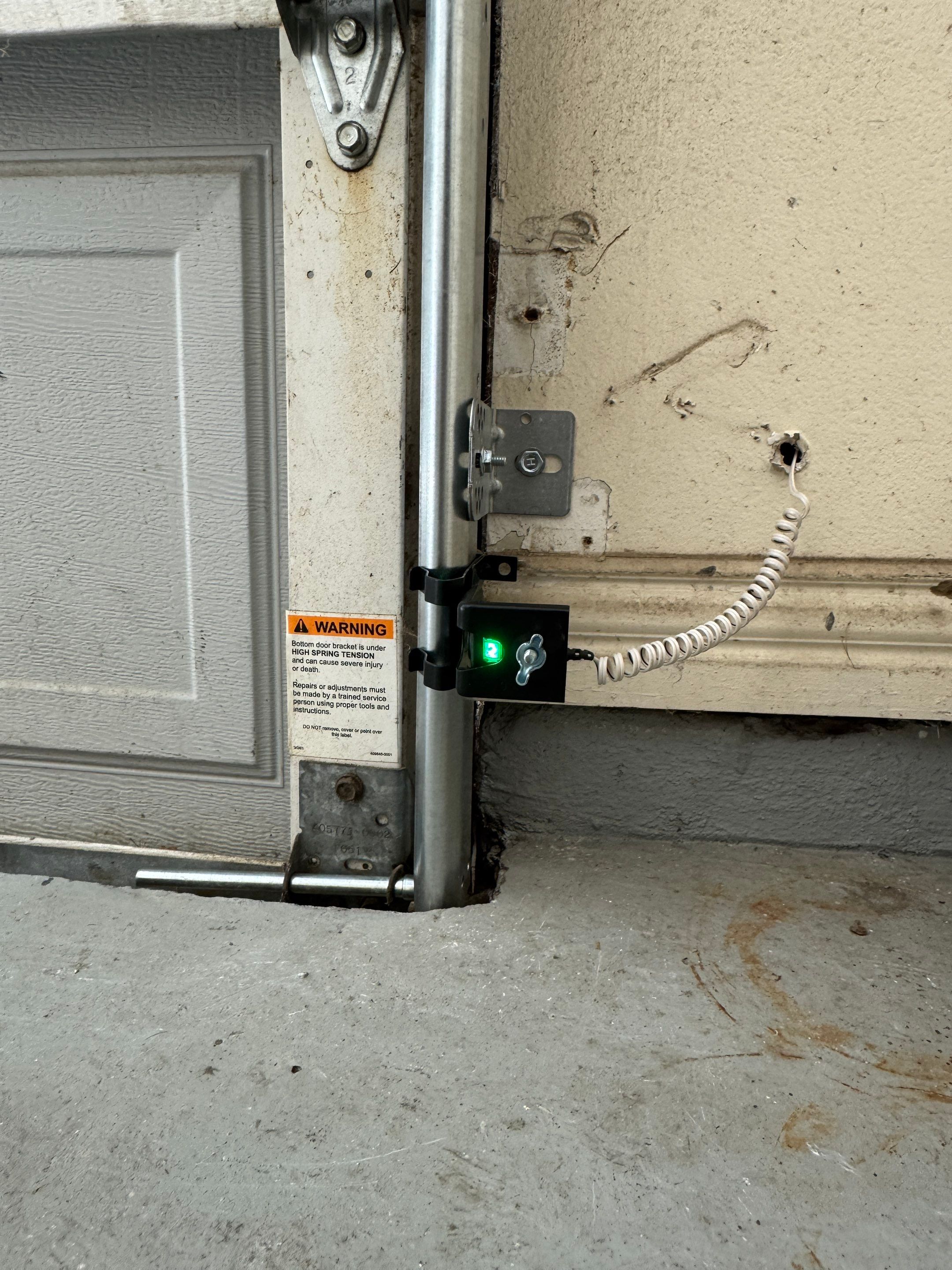 LiftMaster Side Mount Opener and High-Lift Track Installation in Plano by Meadows Garage Doors