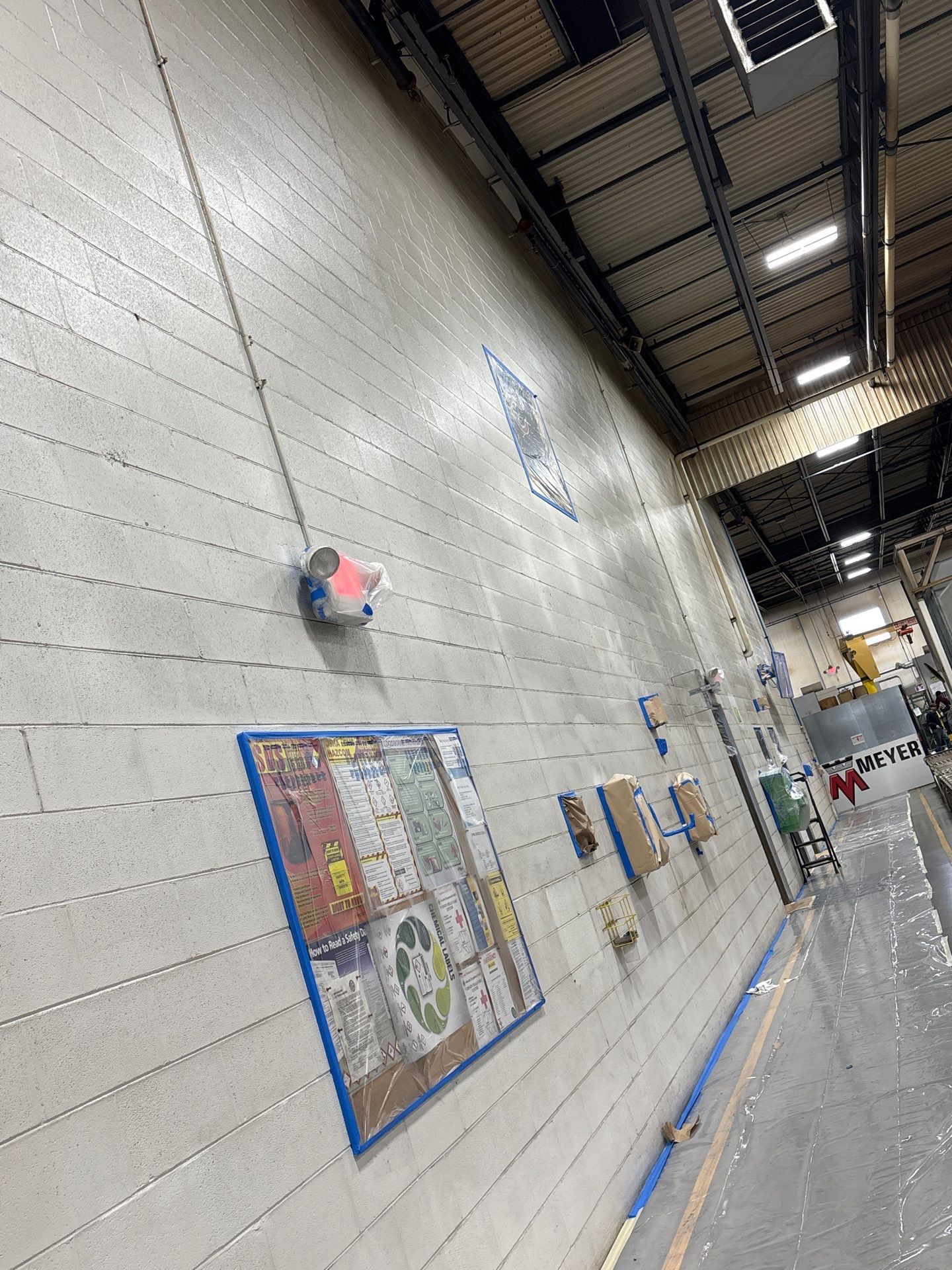 Factory Interior using Pro Industrial Multi-Surface Acrylic by Paint Platoon USA
