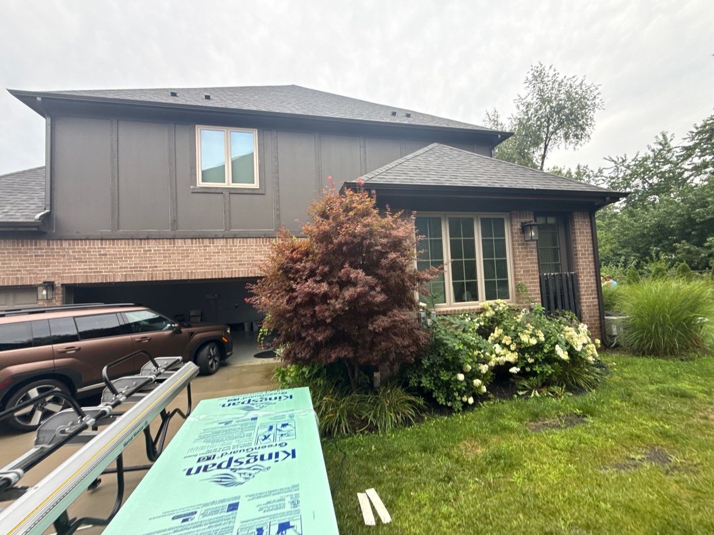 Siding Replacement using Alside S7 Cedar Mill Grain Composite by 180 Contractors