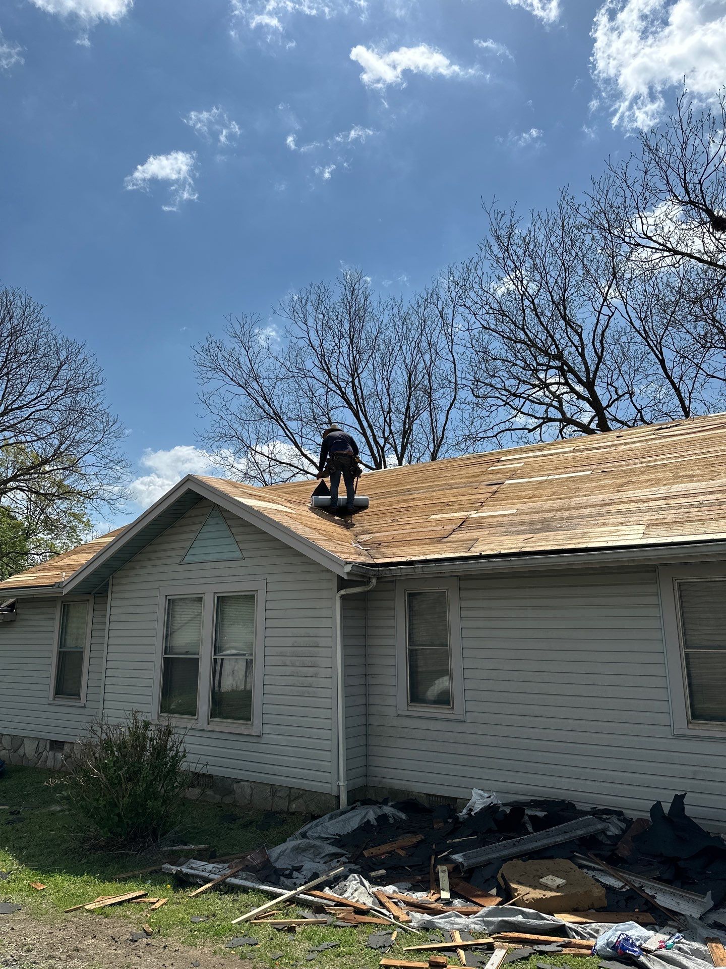 Roof Replacement - GAF HZD in Pewter Grey  by Peak 2 Peak Services LLC