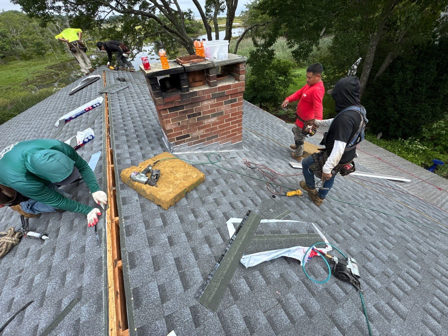Full Roof Replacement & Carport Trim Repair   by Sensible Home Solutions