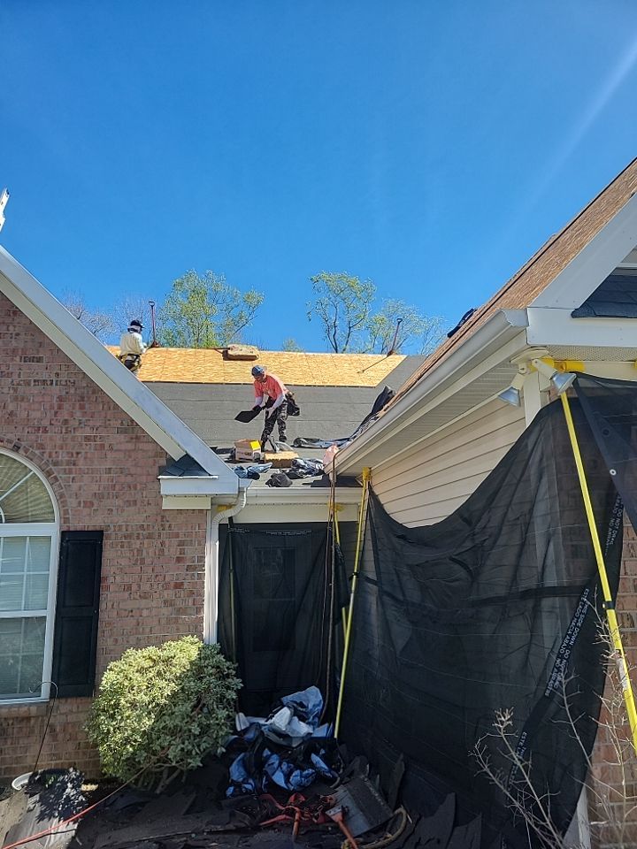 Roof Replacement using 7/16-in x 4-ft x 8-ft OSB Sheathing by RGR Construction and Roofing, LLC