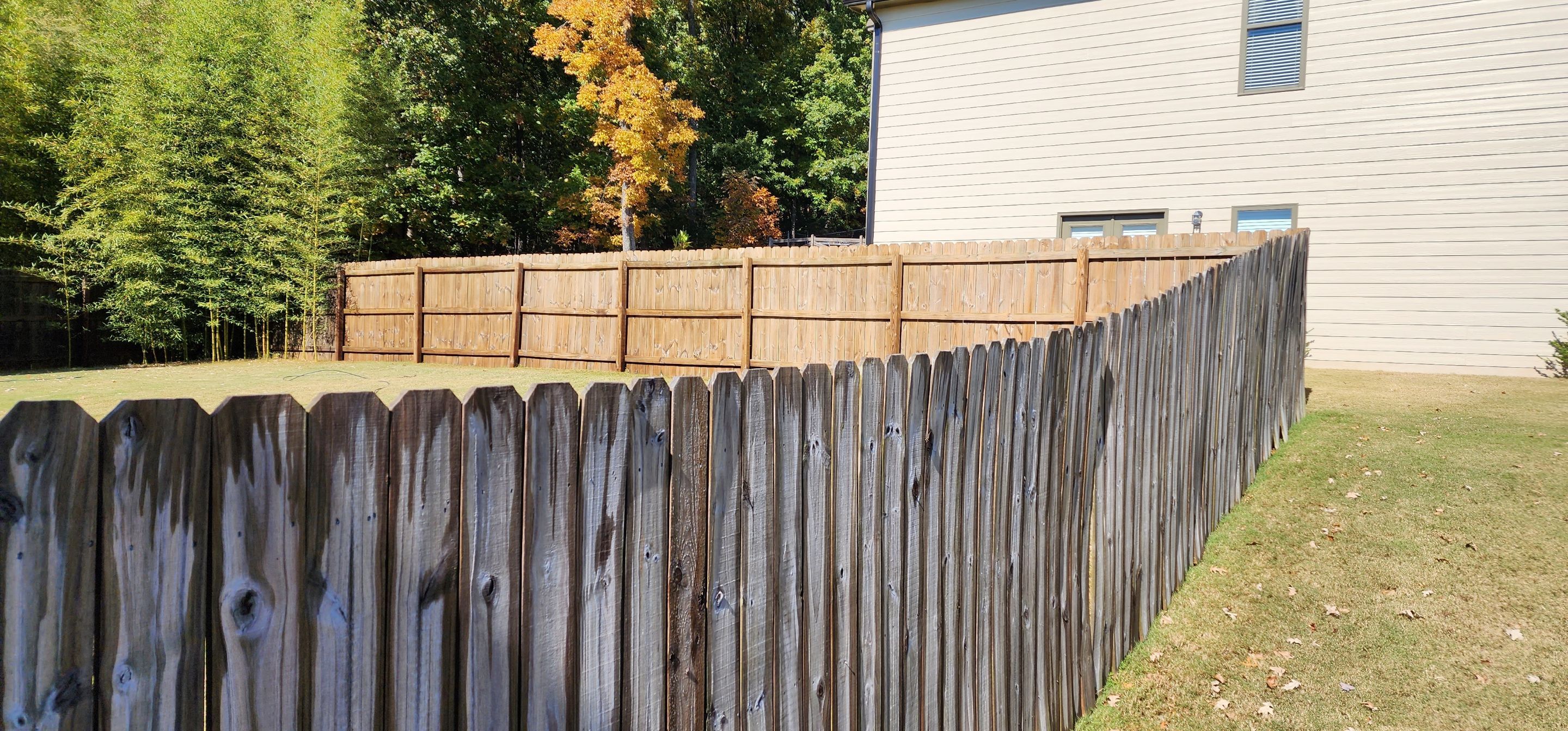 Fence Stained using Pecan Semi-Transparent by SSE by Titans of Timber Fence & Stain