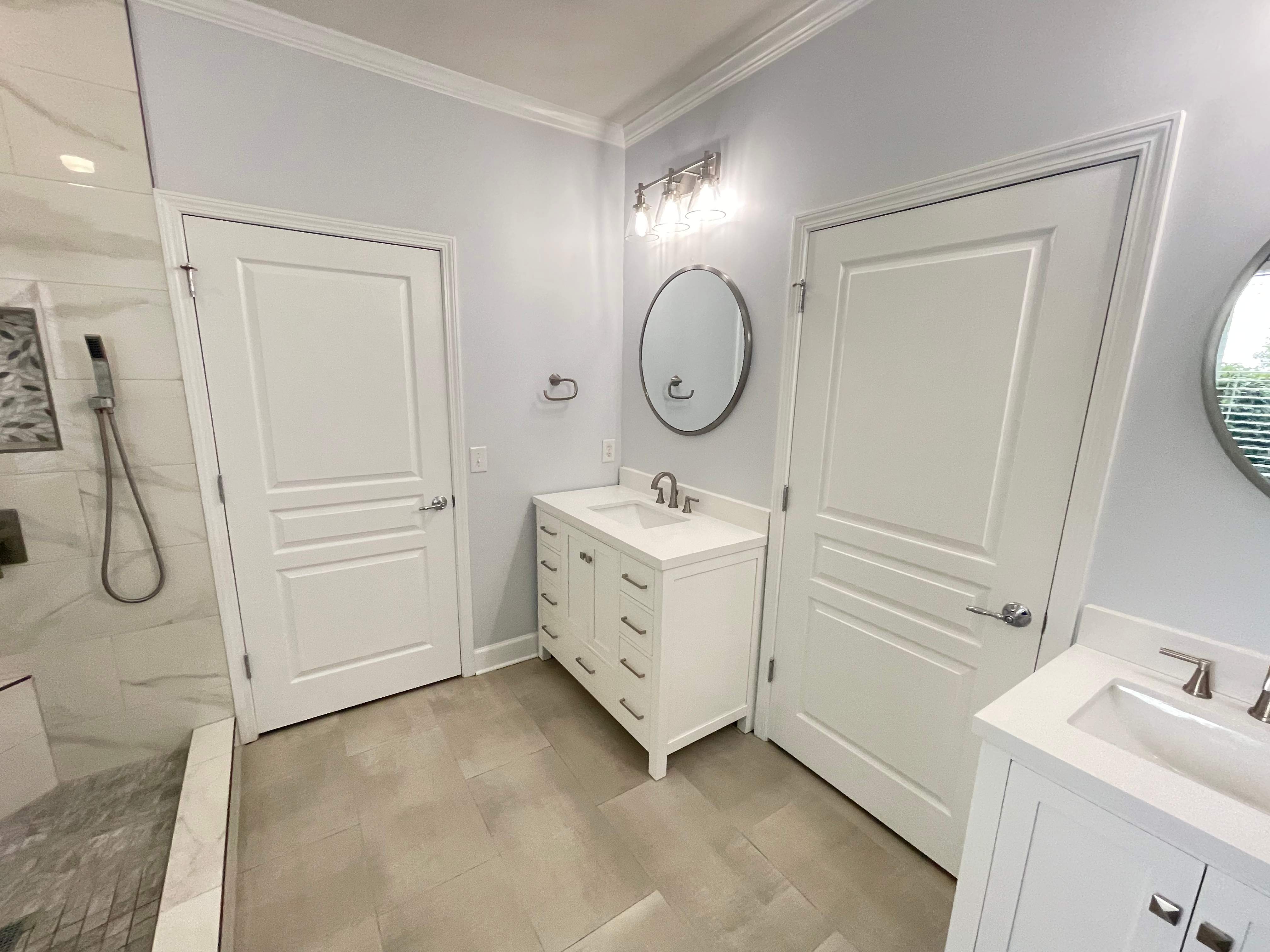 Master bathroom full renovation by Prudencio