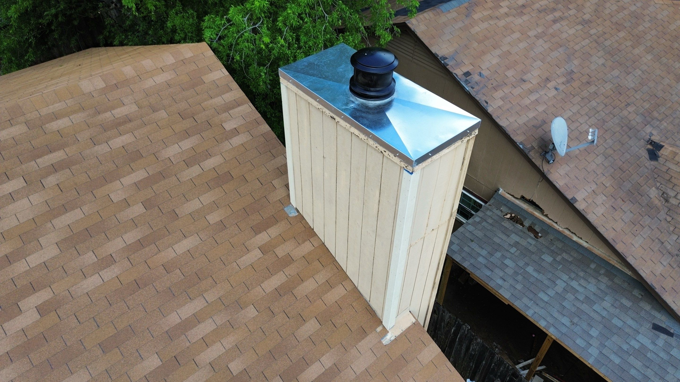 Roof Replacement in Austin, TX | Owens Corning Desert Tan Shingles by Kstylez Roofing & Construction
