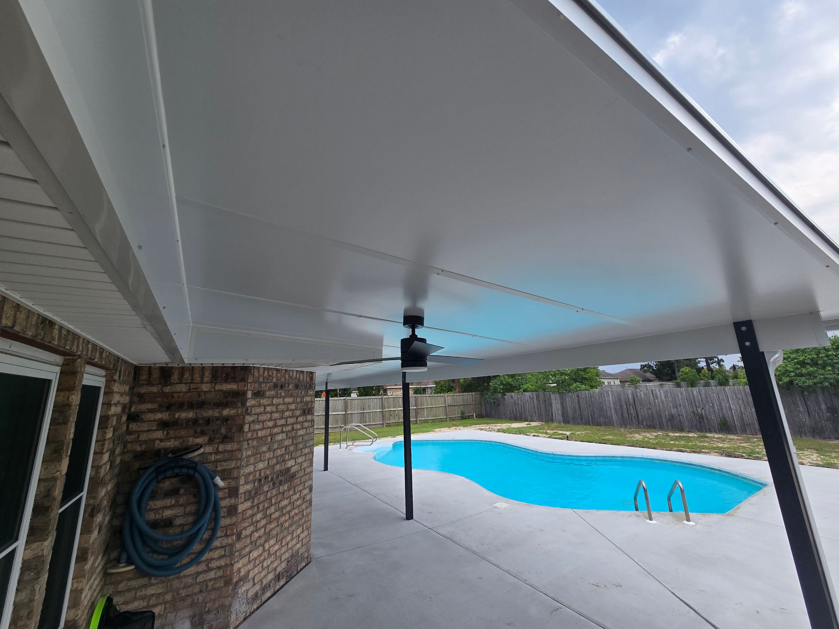 Poolside Patio Cover  by Titan Sunrooms