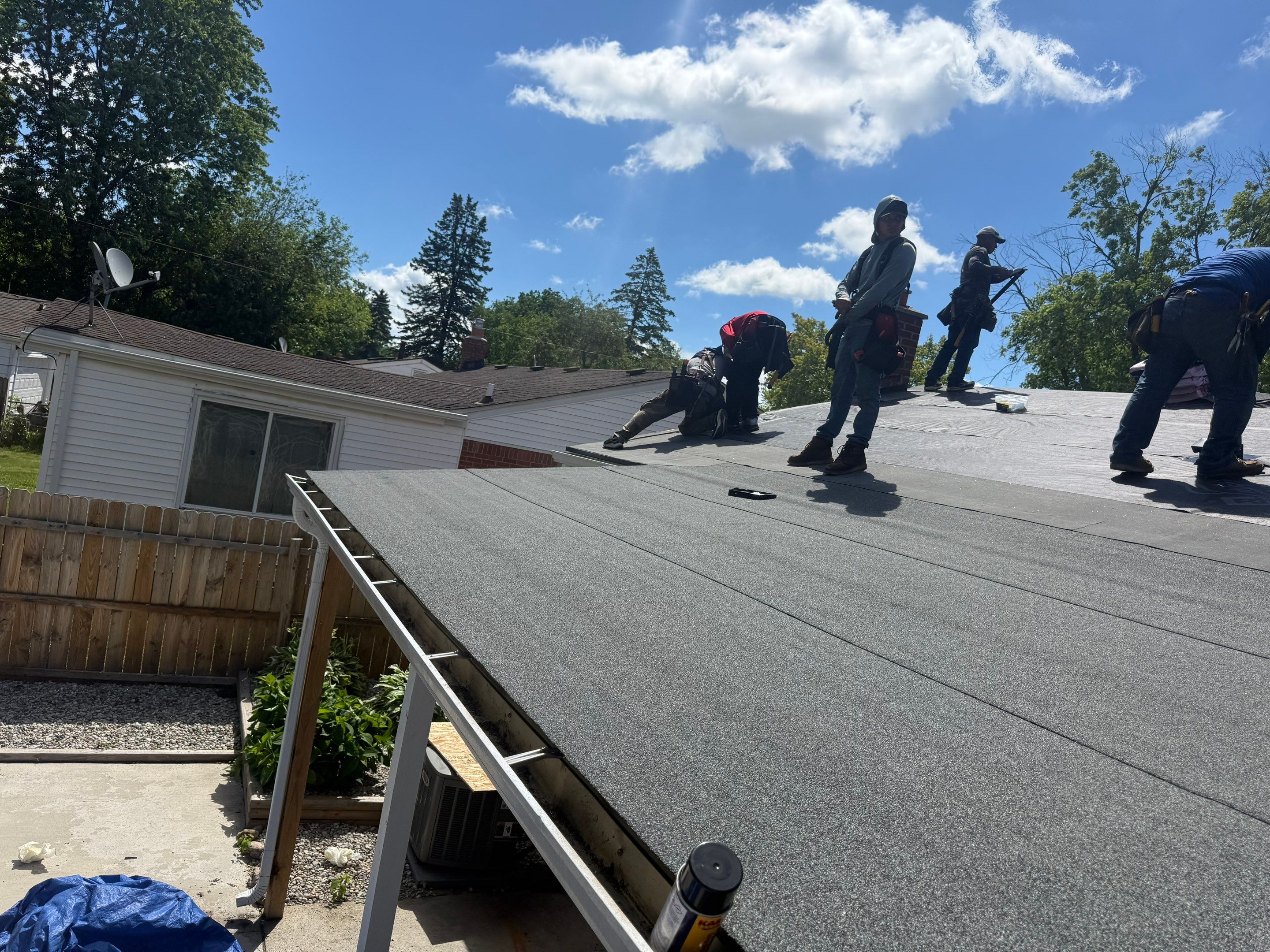 Roof Replacement using Owens Corning Tru Definitions by 180 Contractors