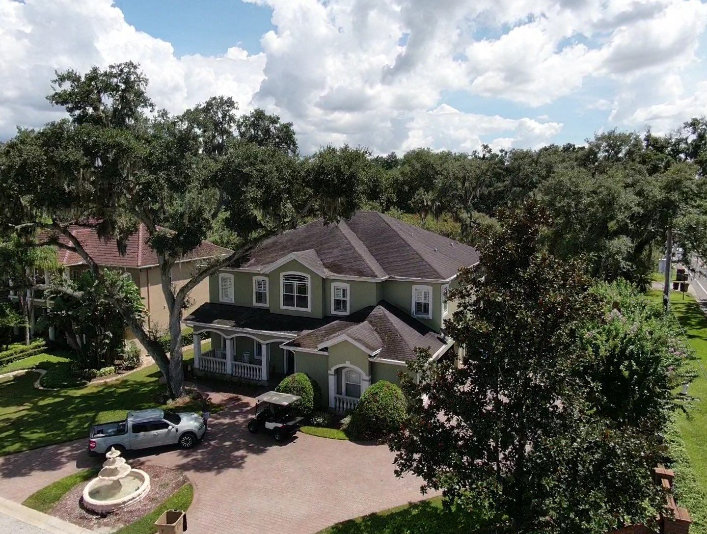 Roof Replacement in Terrace Oaks Court by Steadfast Roofing 