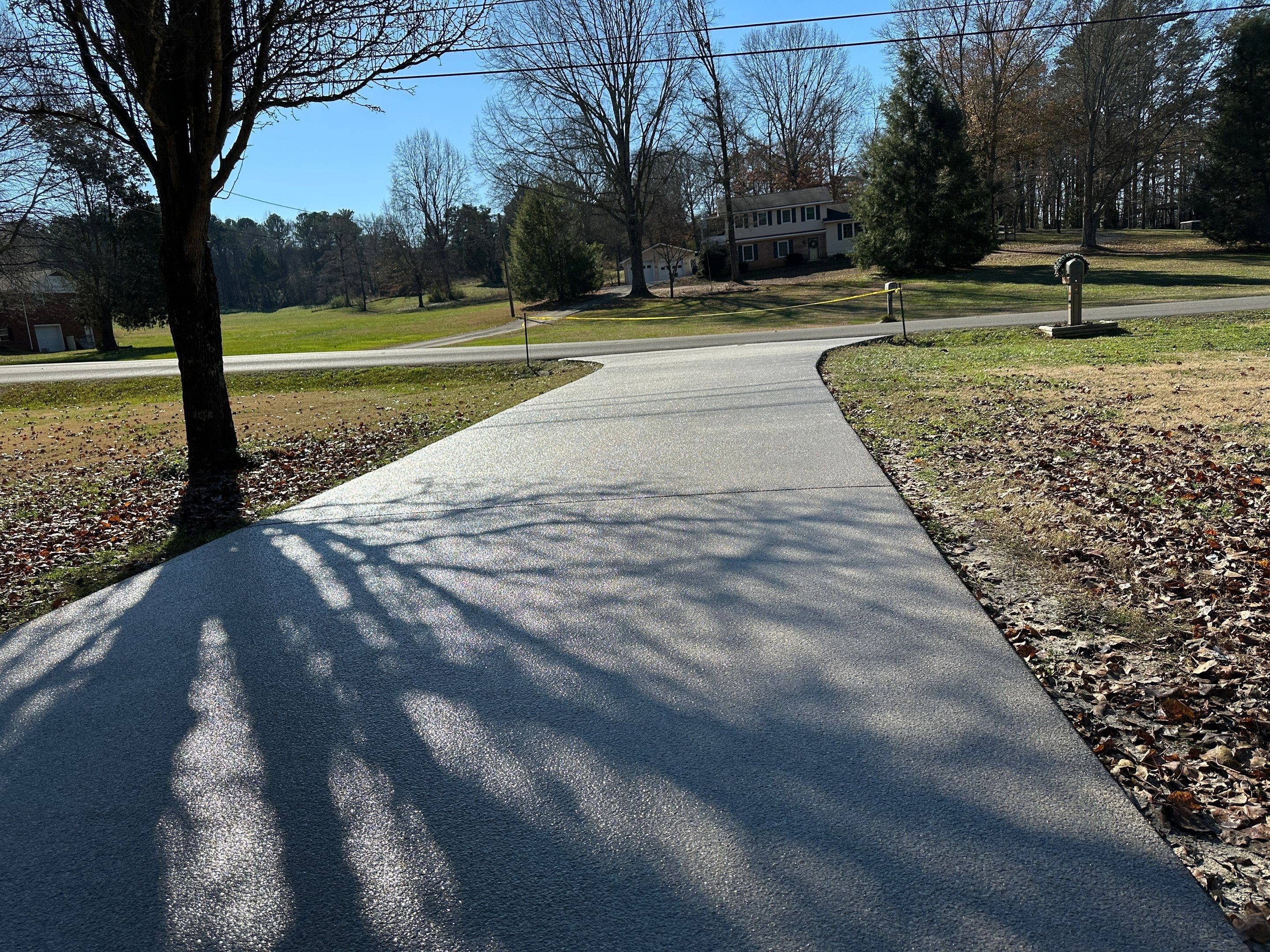 Driveway using Obsidian by Elite Floor Solutions