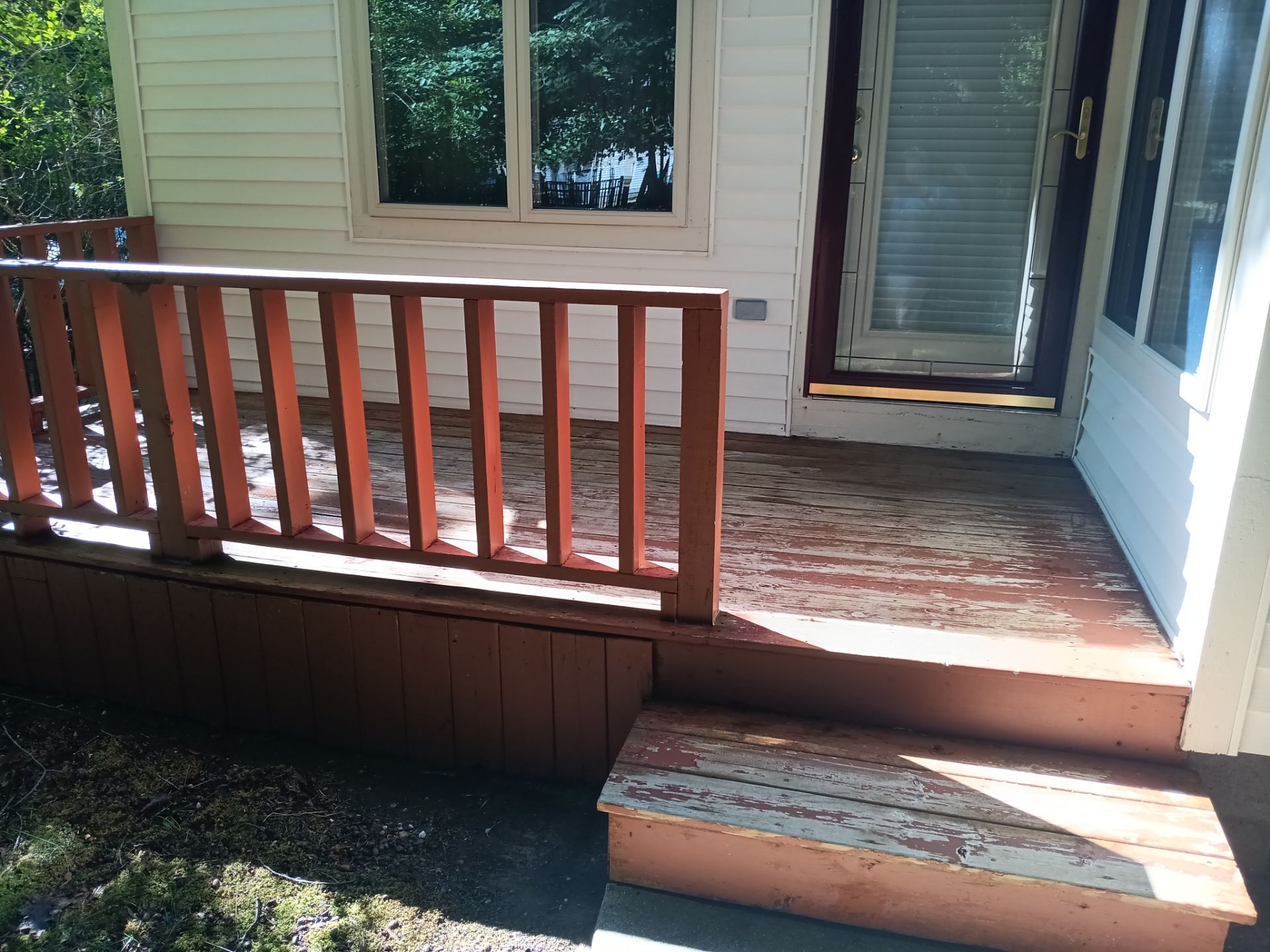 Deck washing and Solid Staining! by Gordon Painting