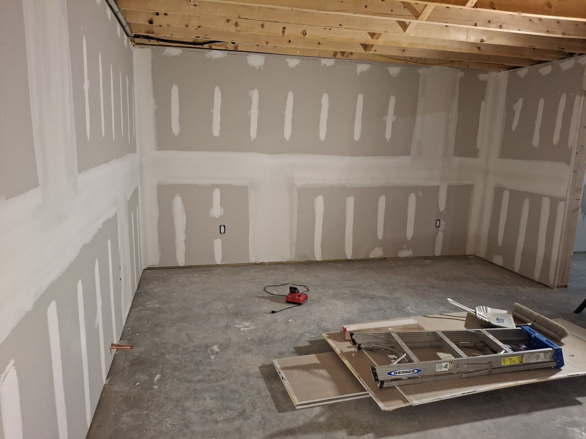 Basement Remodel by Big Pine Panting Inc