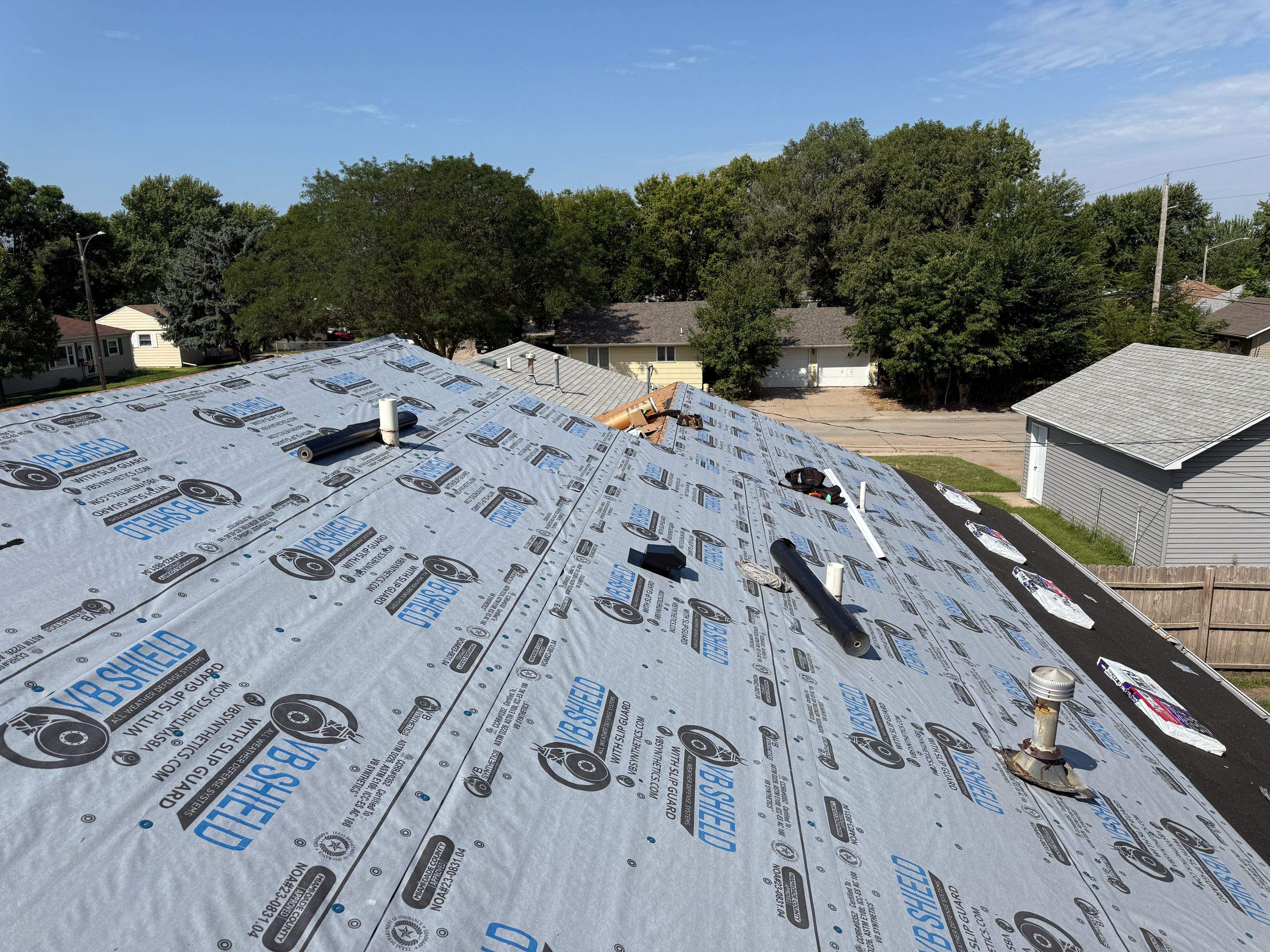 Grand Island Architectural Shingle Roof Replacement and Decking Repair by Star Home