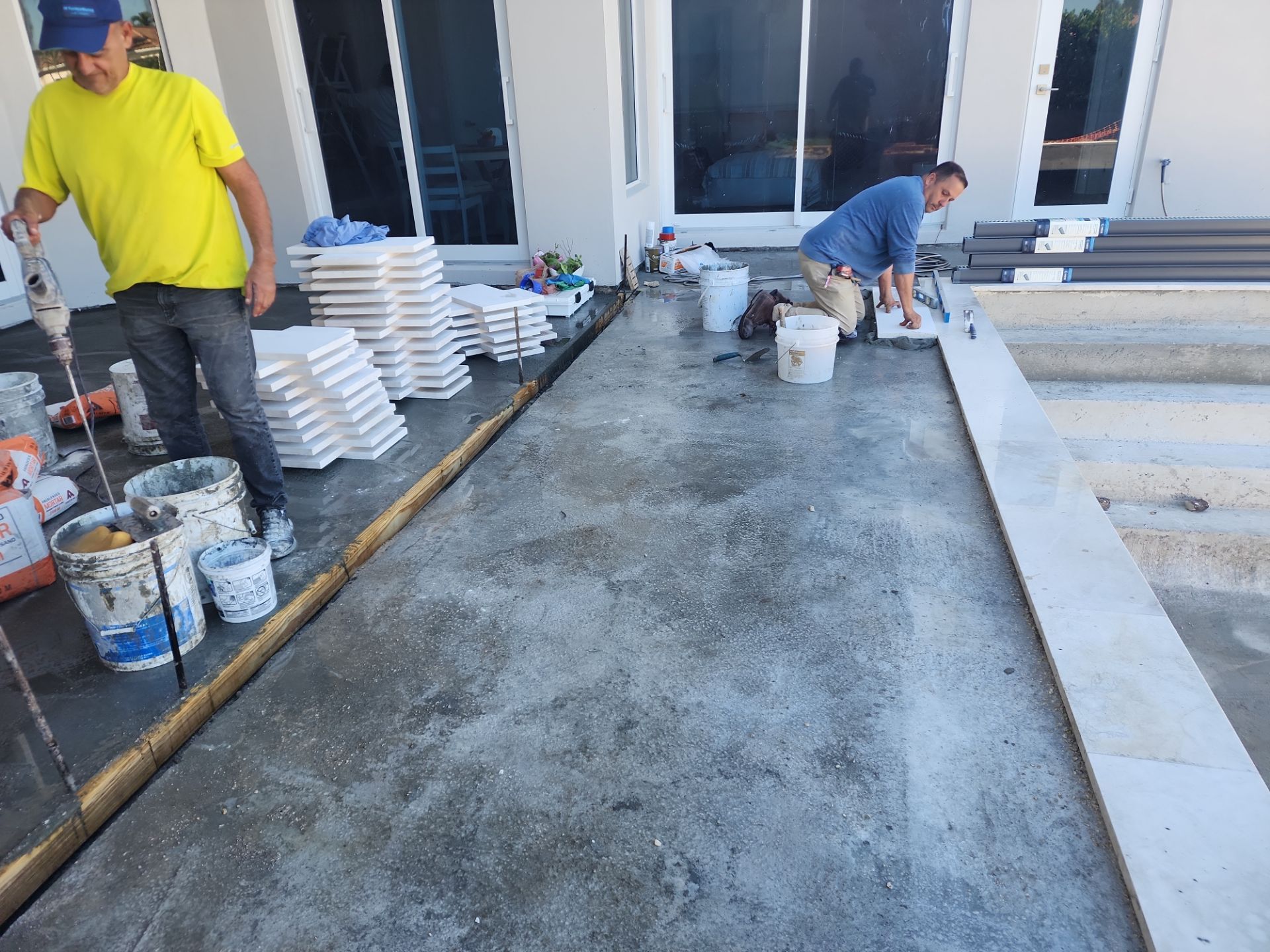 Project in Weston by ROSMEL POOLS INC