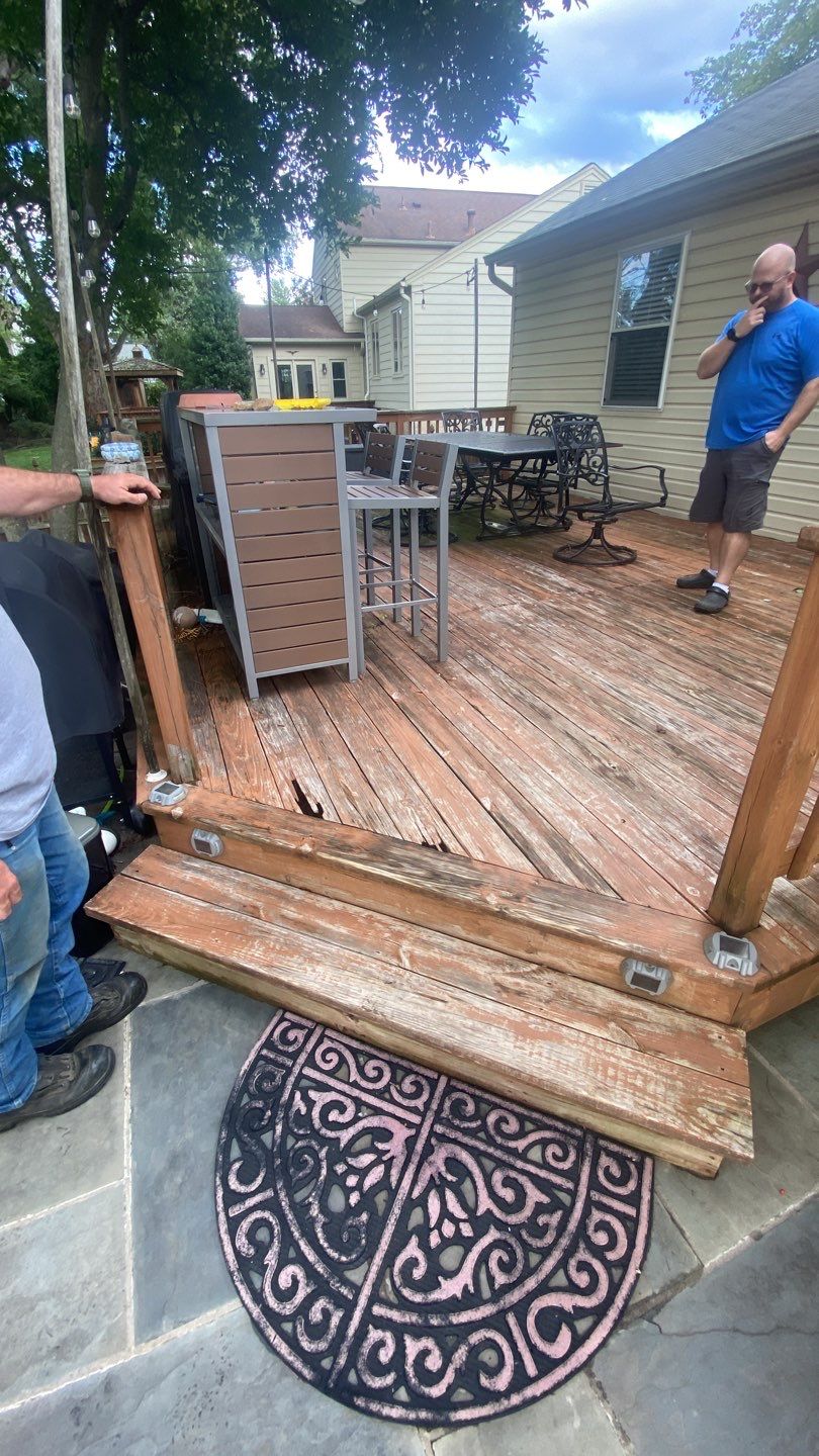 Deck Transformation using Azek by The Smet Companies, LLC
