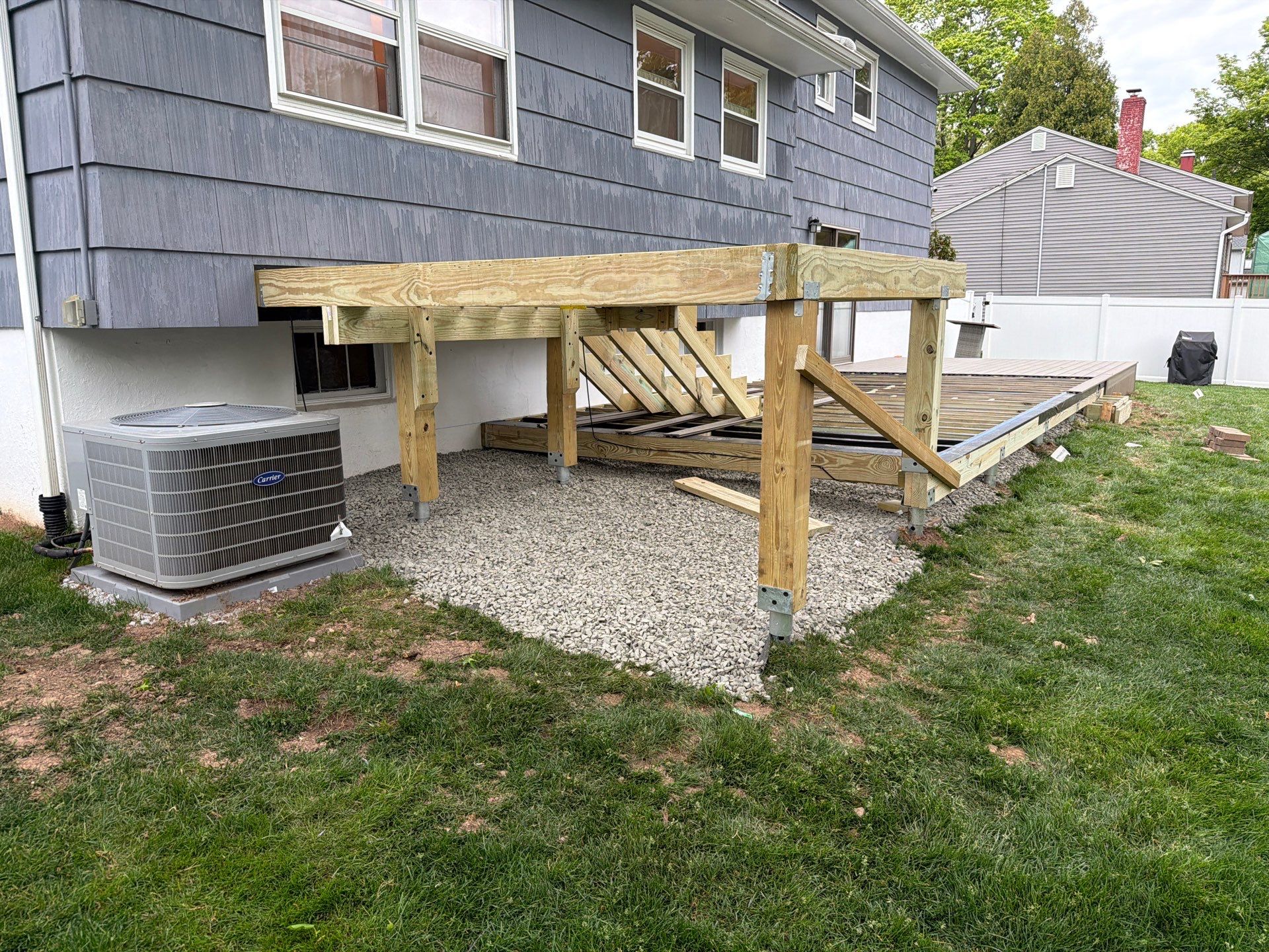New Bi Level Deck In Westfield , New Jersey  by deck guardian