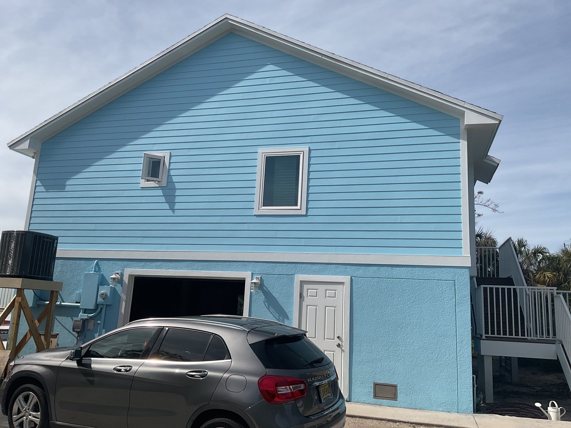 3X4 Elbow Downspouts in Sanibel FL by Gutter Professors