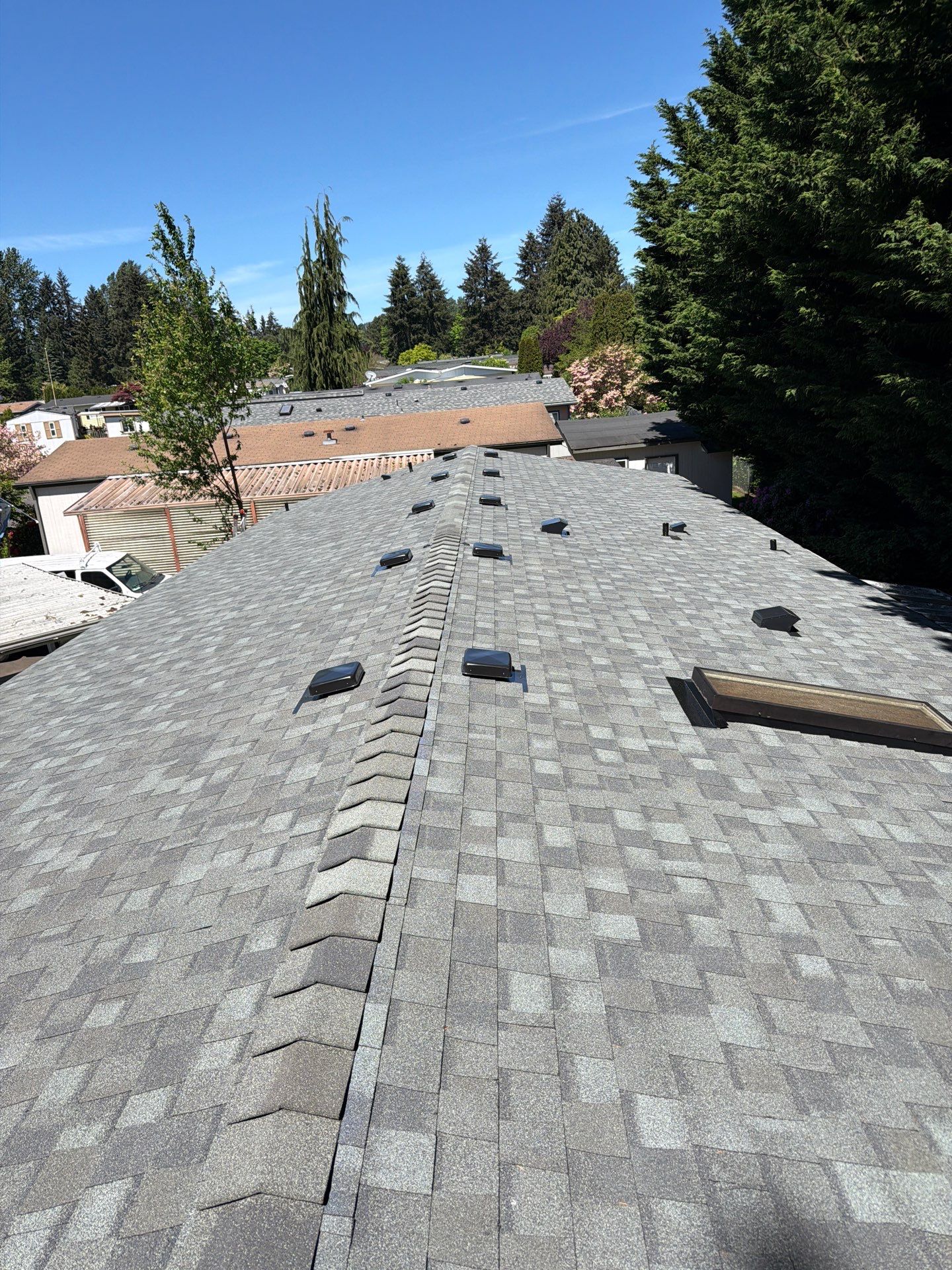 Residential Roofing Installation using GAF HDZ Shingles by Roofing Formula LLC