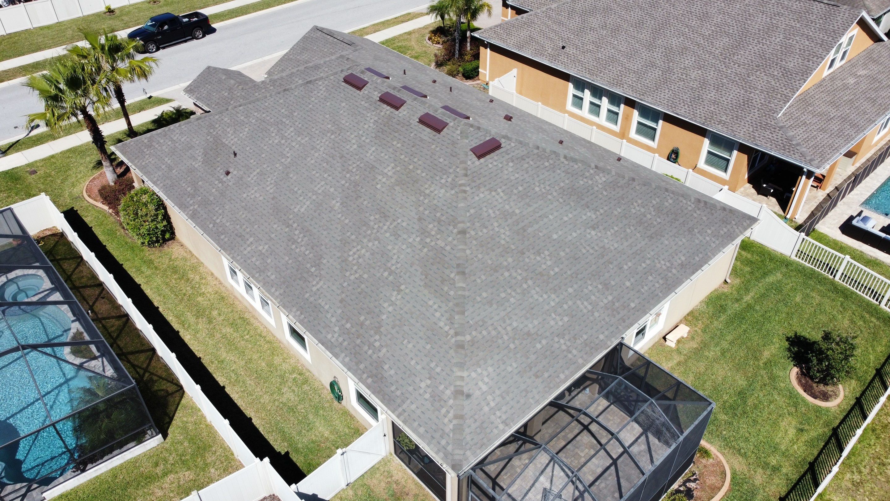 Roof Replacement in Lutz FL. by Steadfast Roofing 