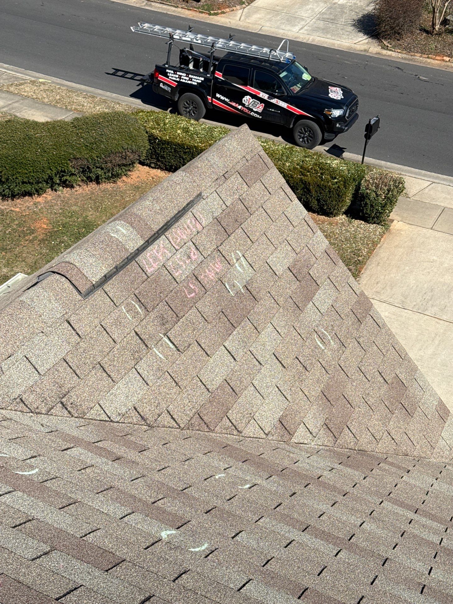 Roof and gutter replacement by hail and wind damage by Just Brilliant Restoration JBR
