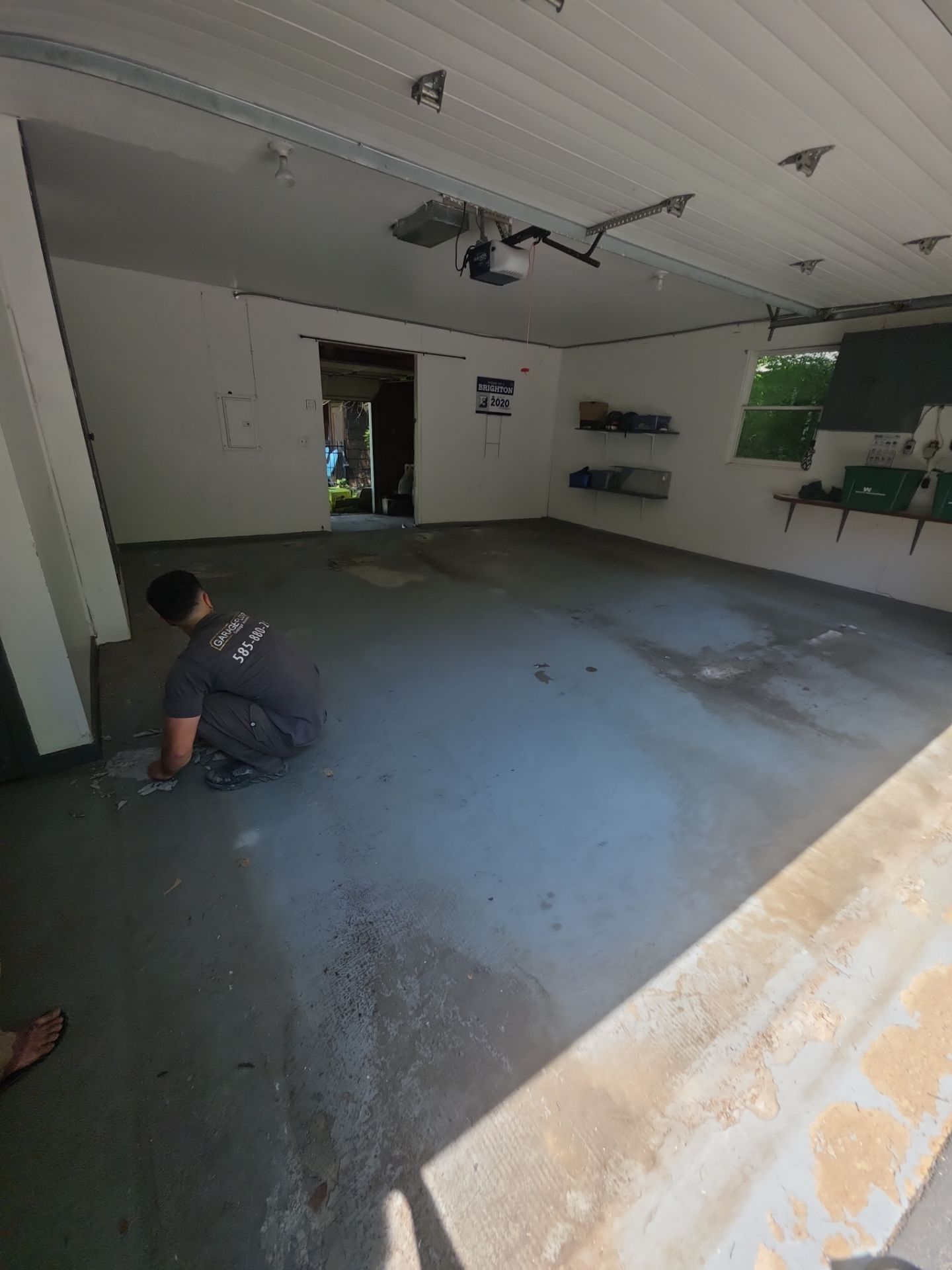 Earth Effects Silver Spirits Garage Coating by NG Masonry & Construction LLC