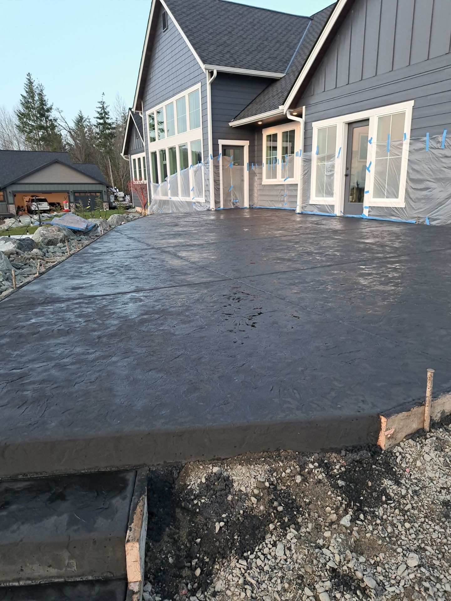 Randy | Driveway Paving & Stamped Patio Finish, Asphalt & Concrete Project by Jireh Asphalt & Concrete Inc 