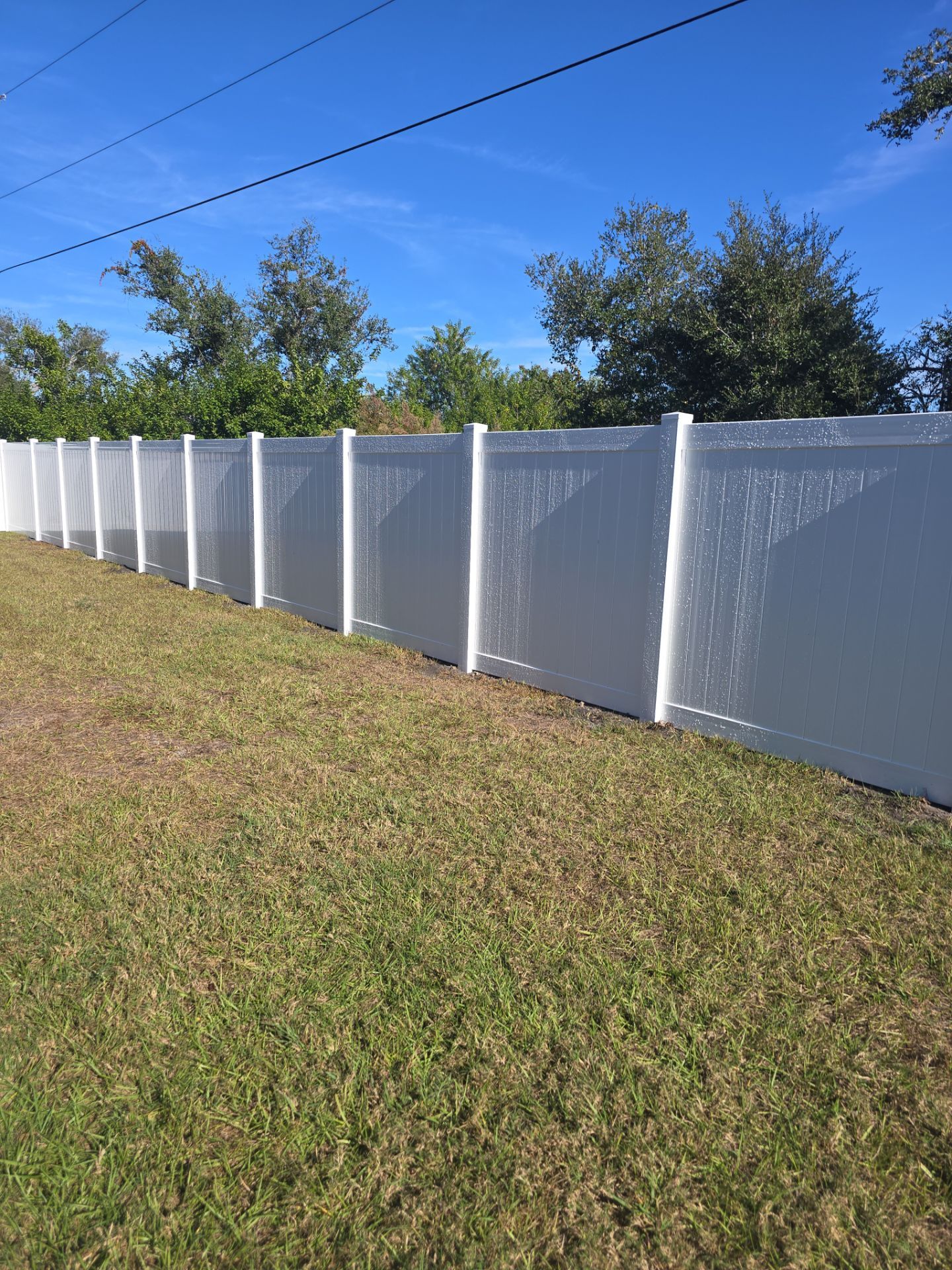 Vinyl Fence Install in Port Charlotte by True Fence LLC