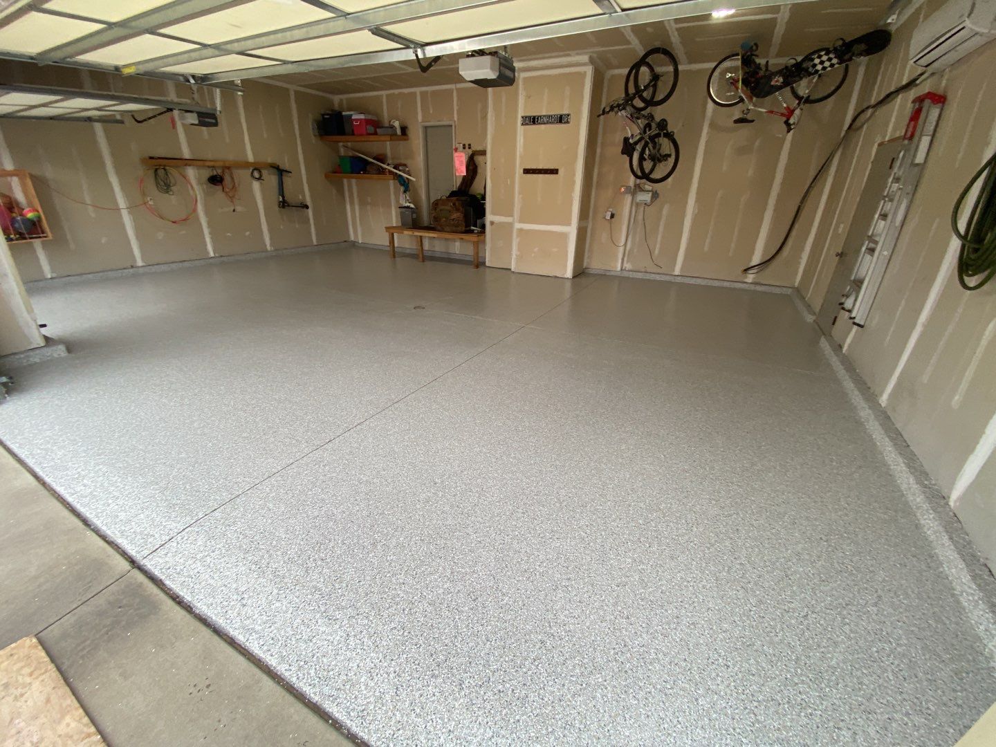 Garage using Mount Everest by Select Painting, Coatings & Garage Cabinets