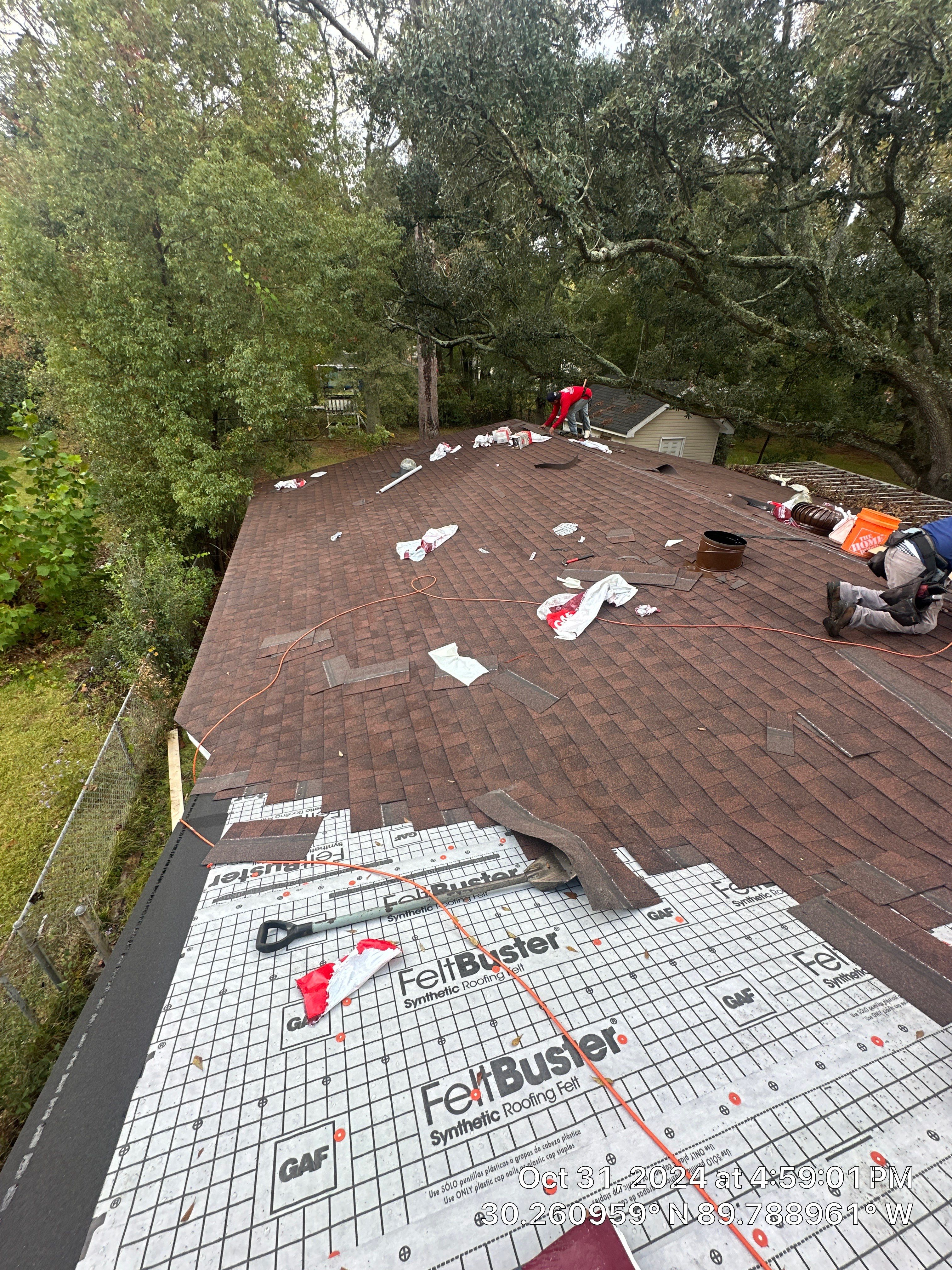 Roof Replacement in Slidell by HDS Contractors