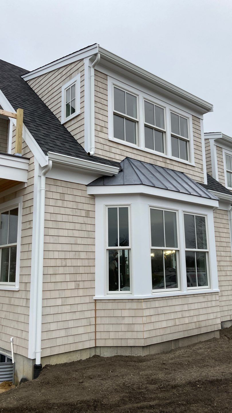 Gutter Installation using 6" K-Style Aluminum Gutter by Gutter Pro Enterprises