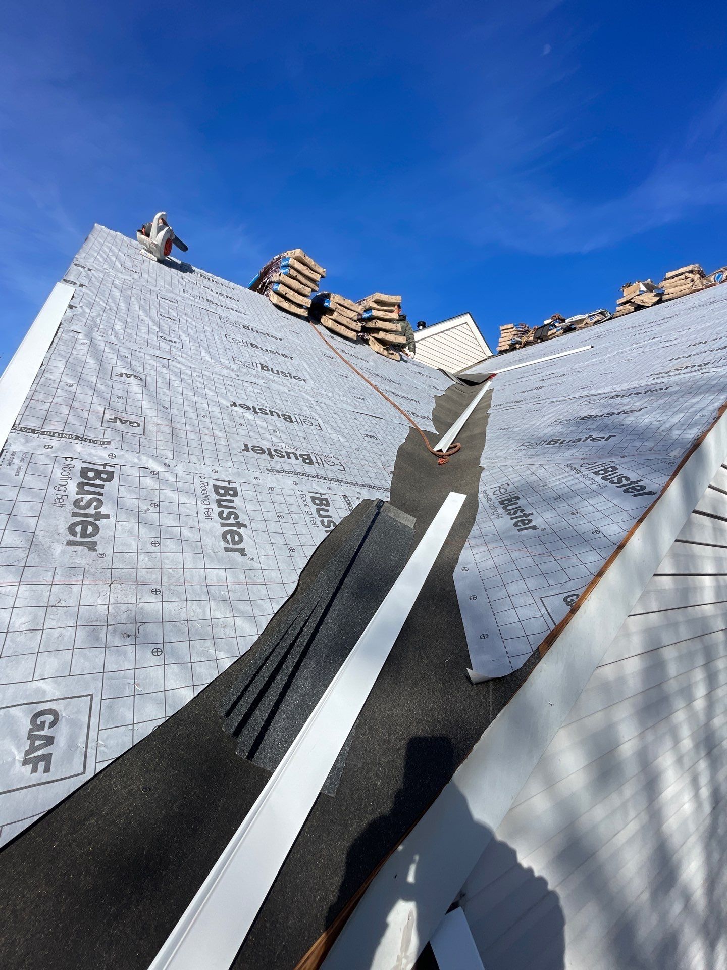 Residential Roofing Installation using GAF by ARHT Home Solutions 