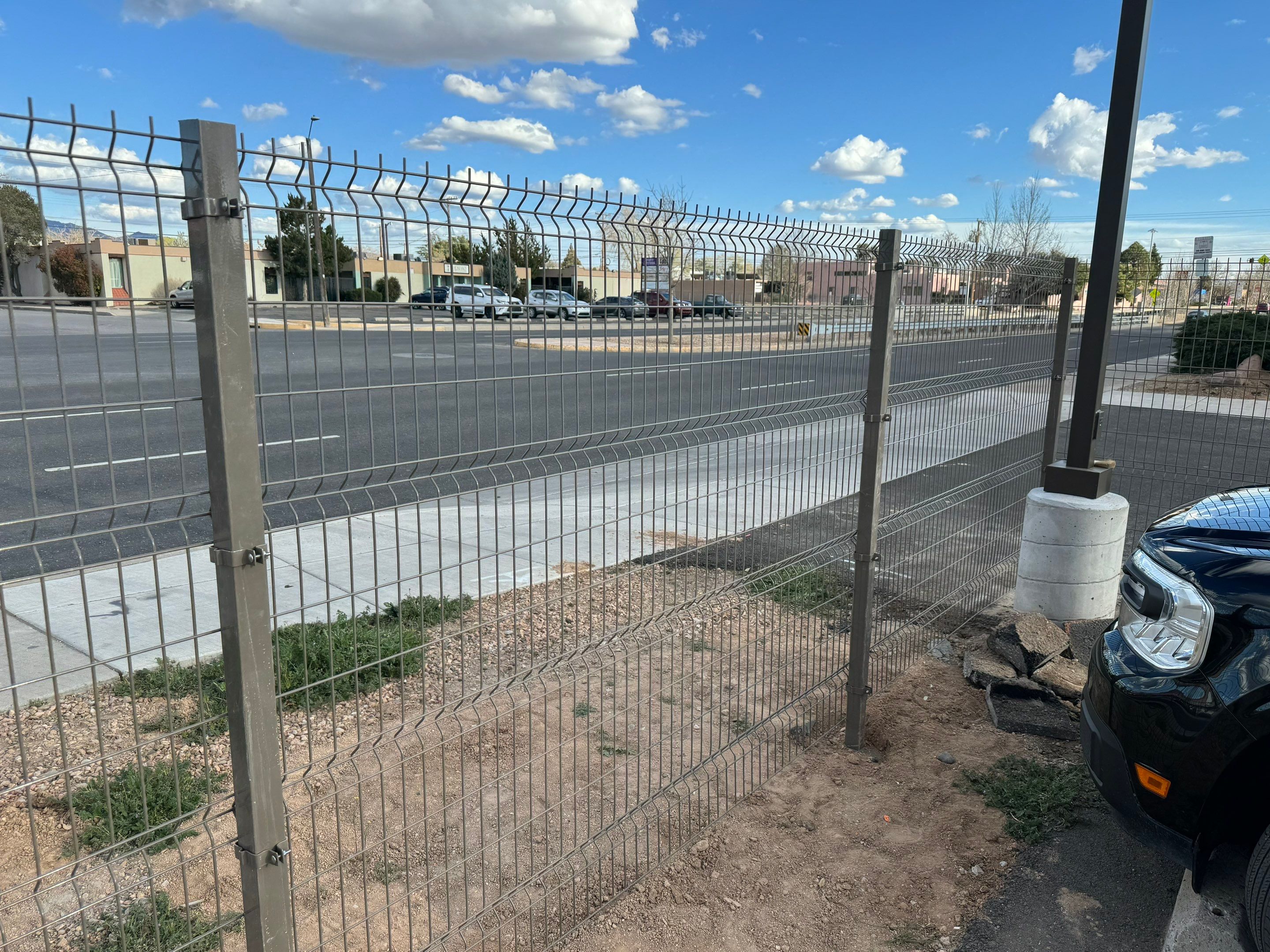 Light Commercial using 6' DM Classic by Valley Fence Company