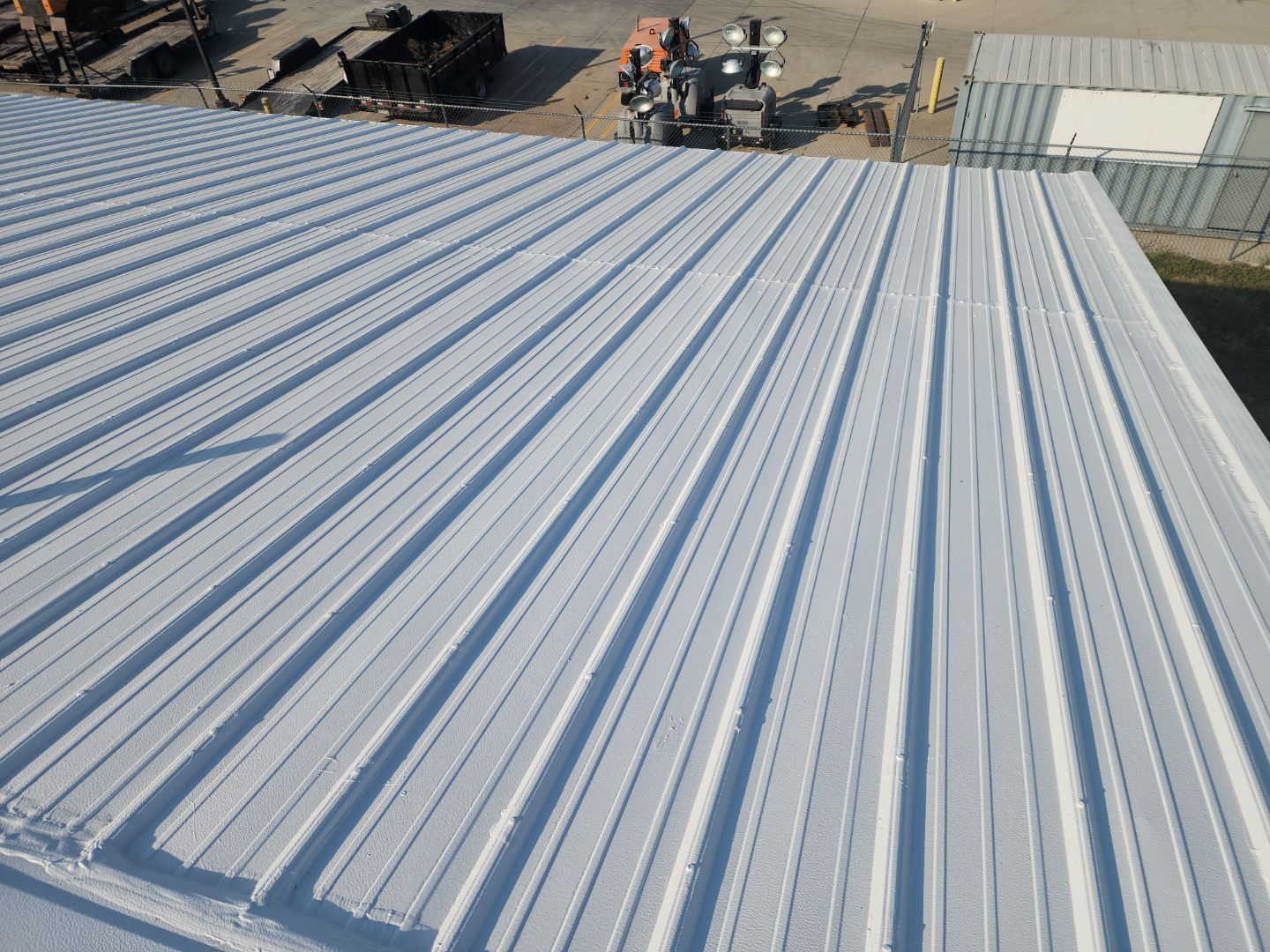 Metal Roof Restoration - Columbus, NE by Tillotson Enterprises