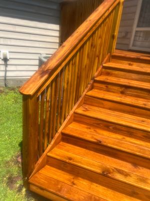 Deck using Wood Sealant
