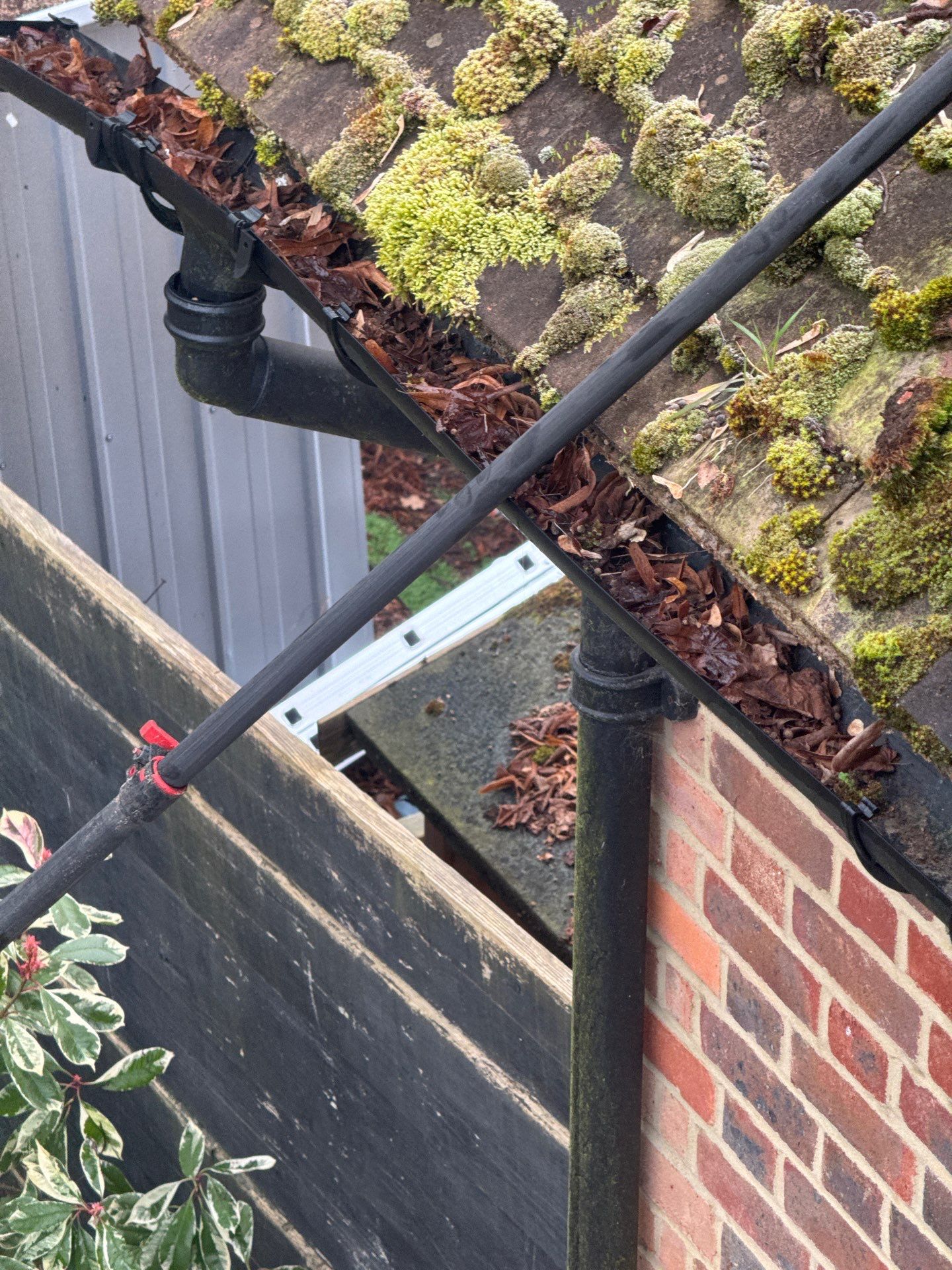 Roof Clean  - Moss Removal - Gutter Clean using Honda 15lpm Low Pressure Washing Machine by Ges Exterior Cleaning ltd