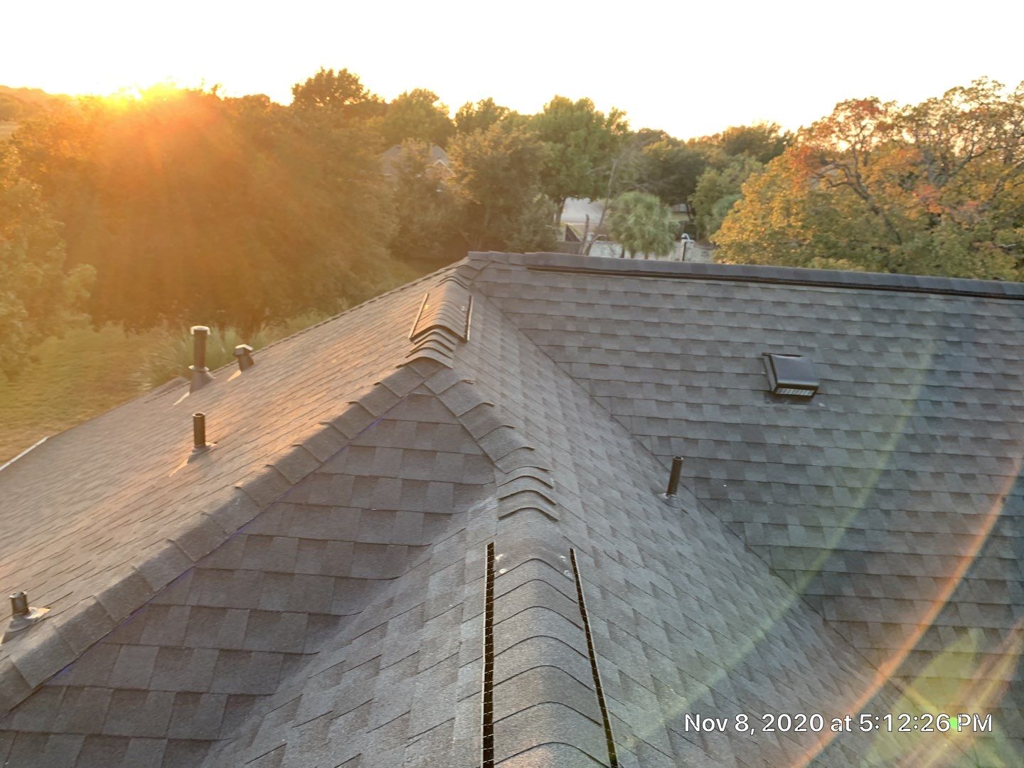 Huge Estate - Residential Roofing Installation using GAF Timberline HDZ Shingle System by First United Roofing & Construction
