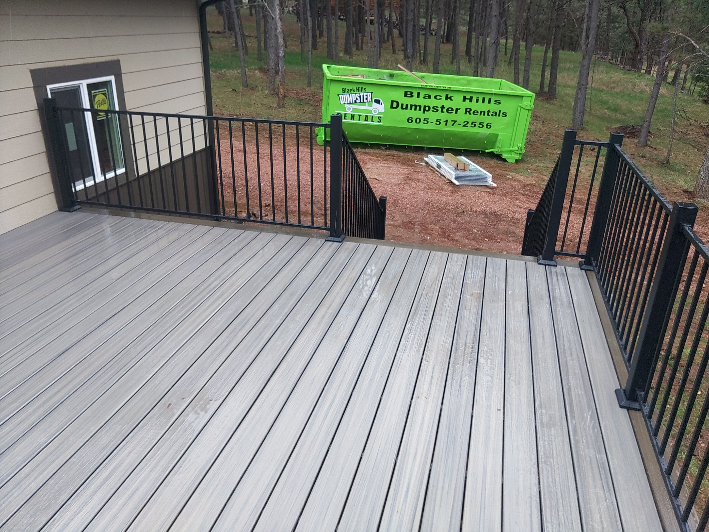 Deck Installation using Trex by Weather-Tite Exteriors LLC