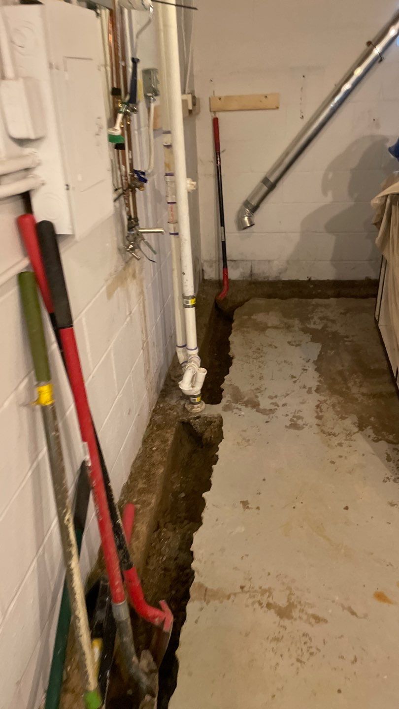 Waterproofing for our neighbor Heather by Waterproofing Northeast