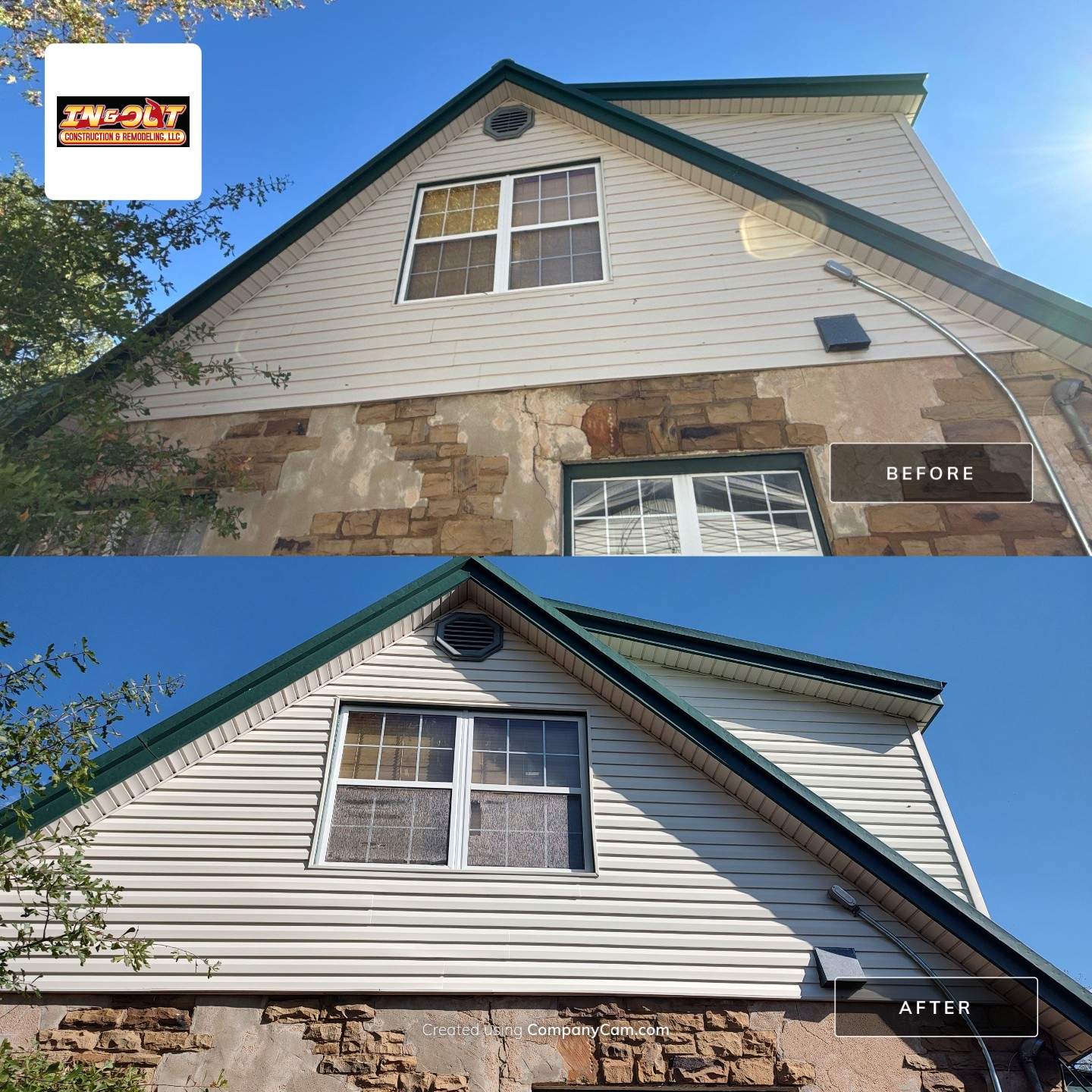 Siding Repair using Norandex by In & Out Construction & Remodeling, LLC