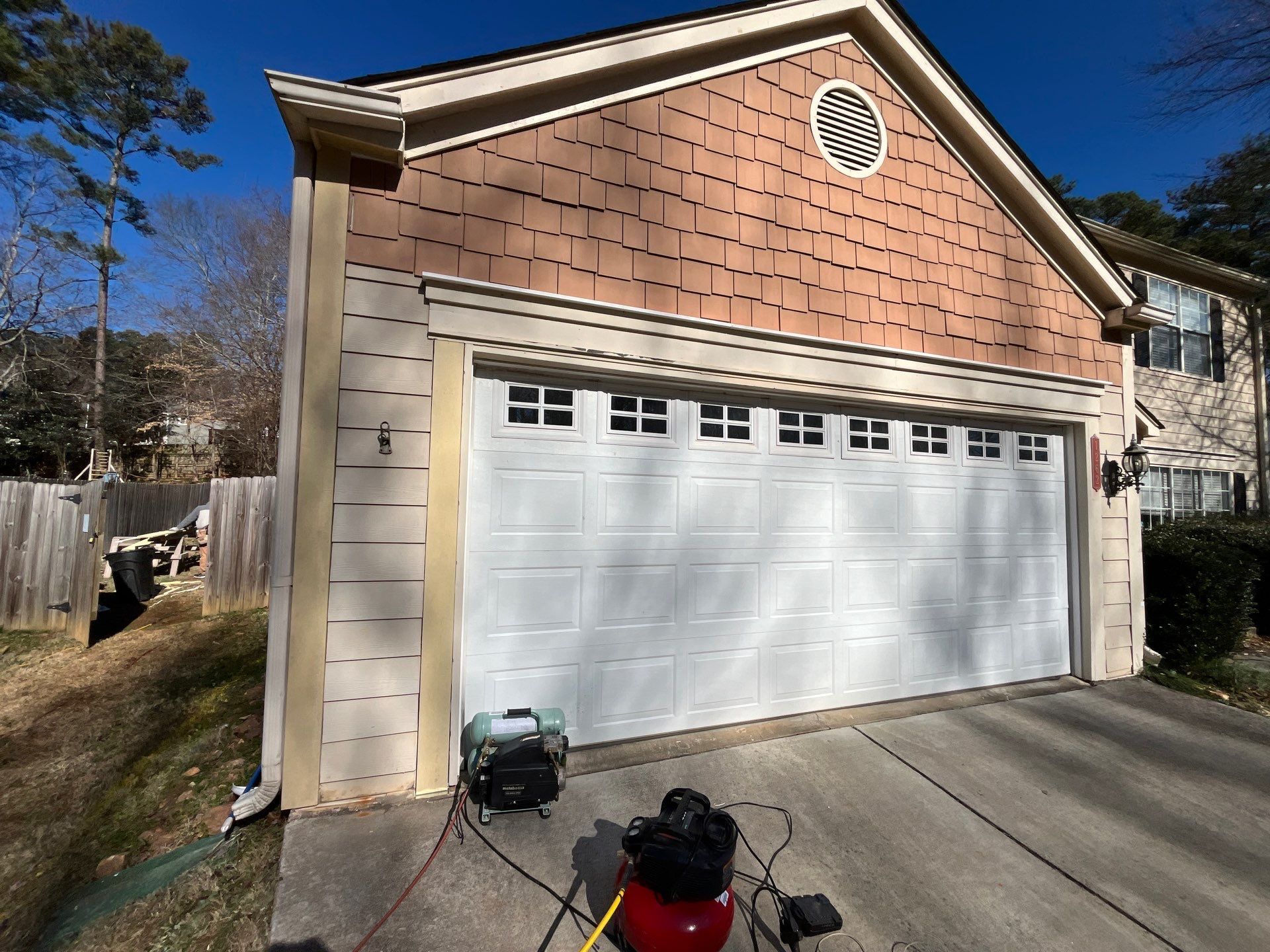 Rotten Wood Replacement and Exterior Painting using James Hardie and Sherwin-Williams SuperPaint by Nelson Exteriors