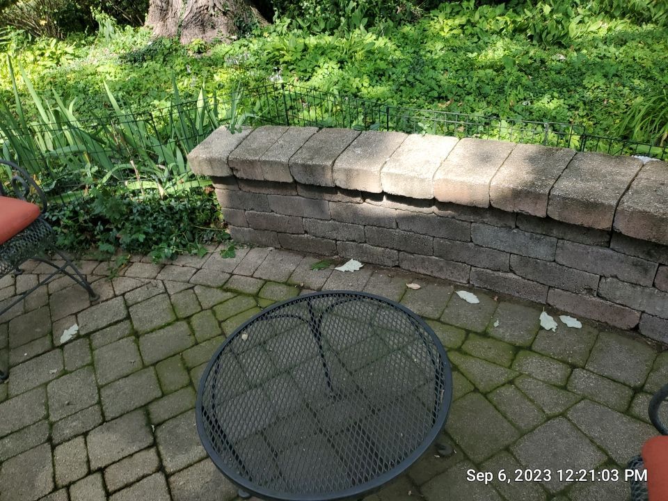 Brick paver clean, sand and seal.  using Surebond SB-1300 by Northern Power Washing LLC.