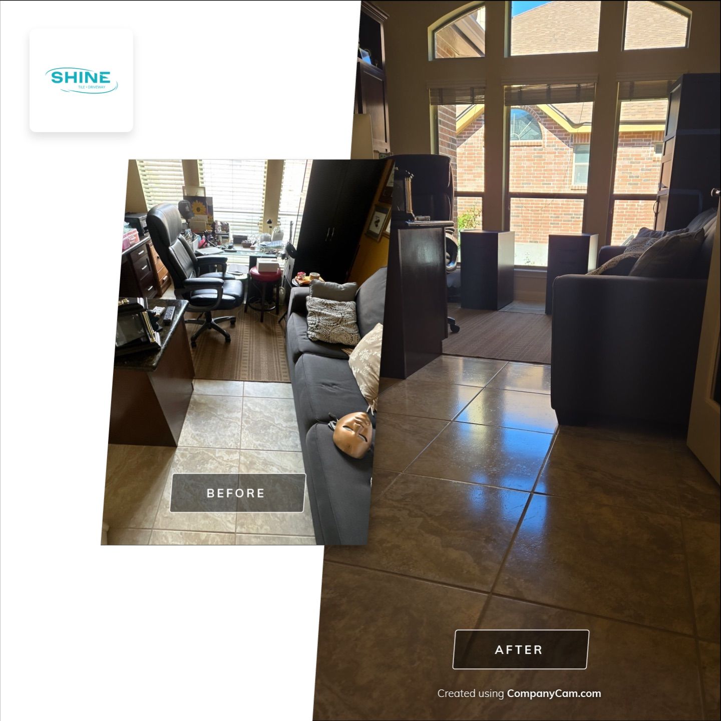 Project in Helotes by SHINE Tile and Grout Cleaning