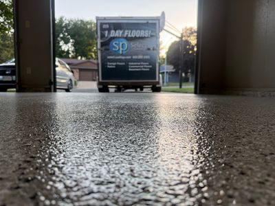 Cabin Fever Concrete Coating for Sioux Falls Garage