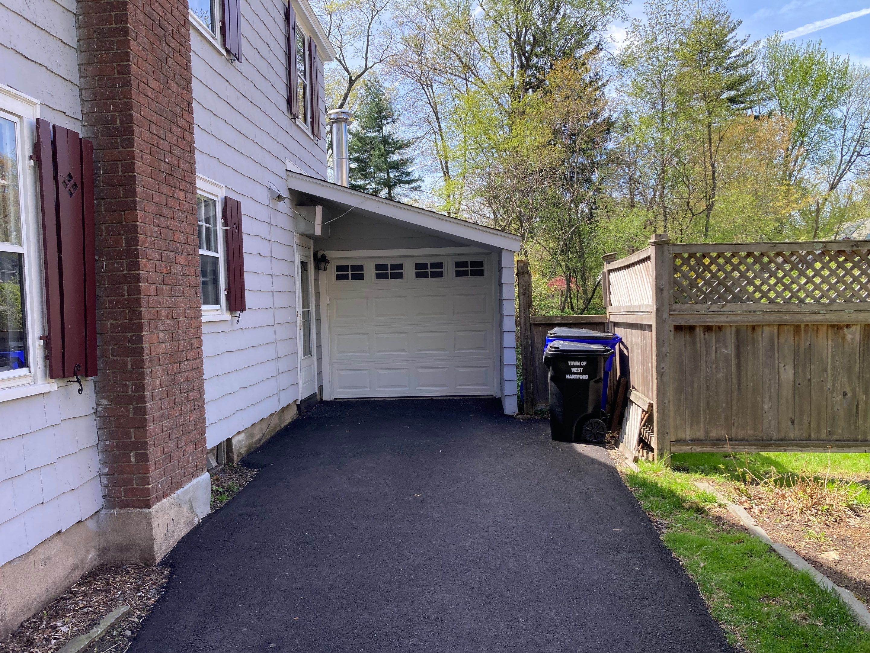 Clean & Classic Garage Door Upgrade by DiGiorgi Roofing and Siding Inc