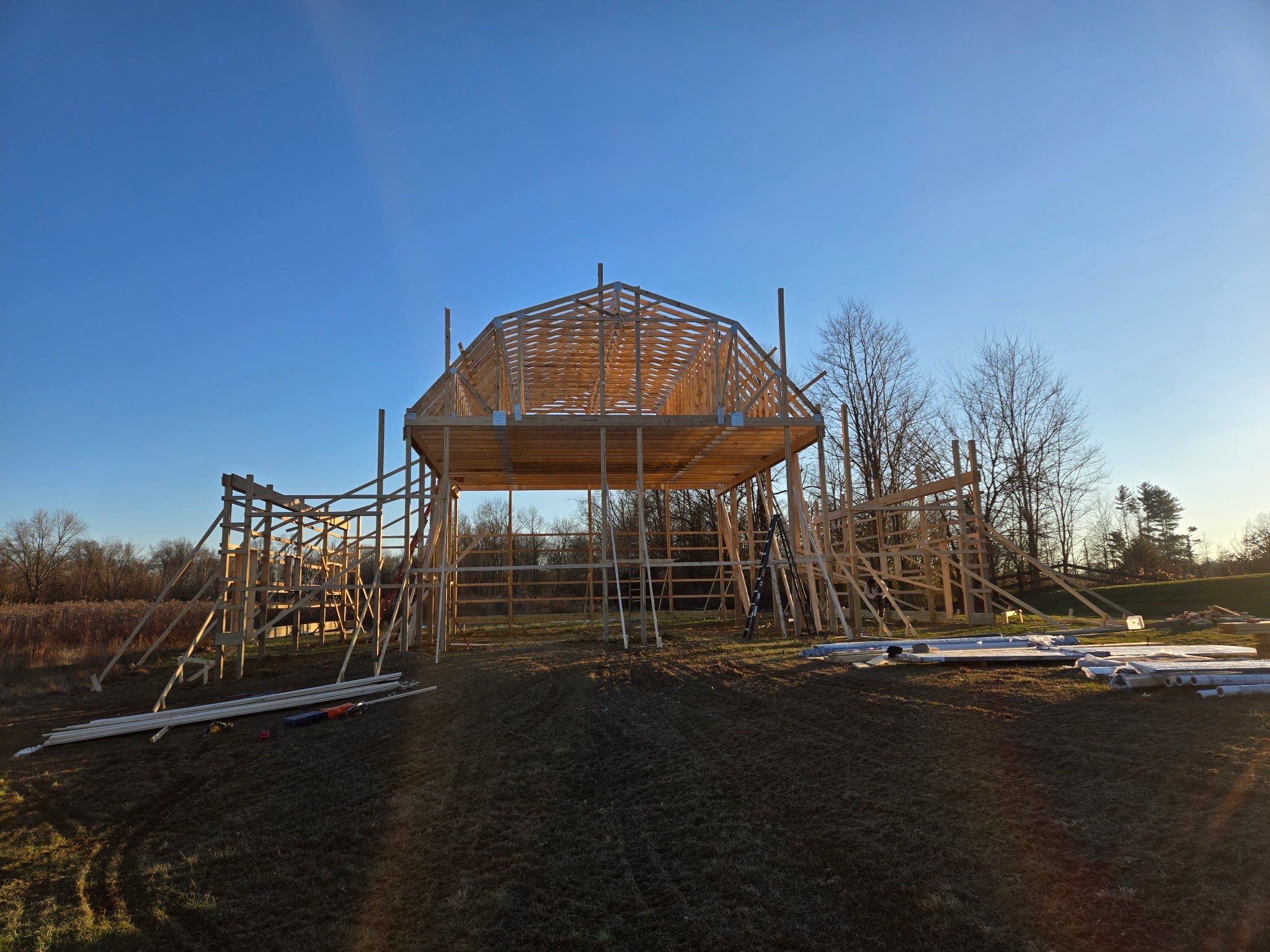 40'x60' Barn by The Barn Builders 